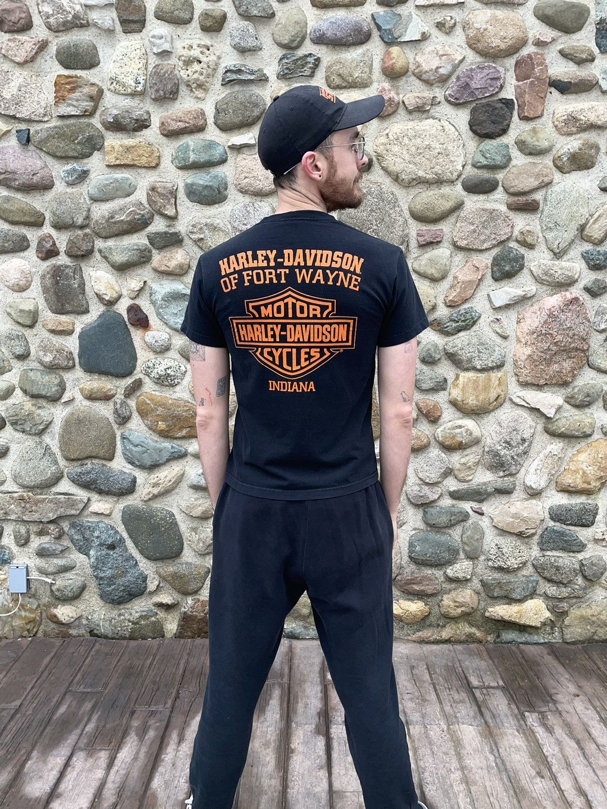 Harley Davidson Harley Davidson V-Twin Skull Men’s Medium Crew Neck Size US M / EU 48-50 / 2 - 7 Thumbnail