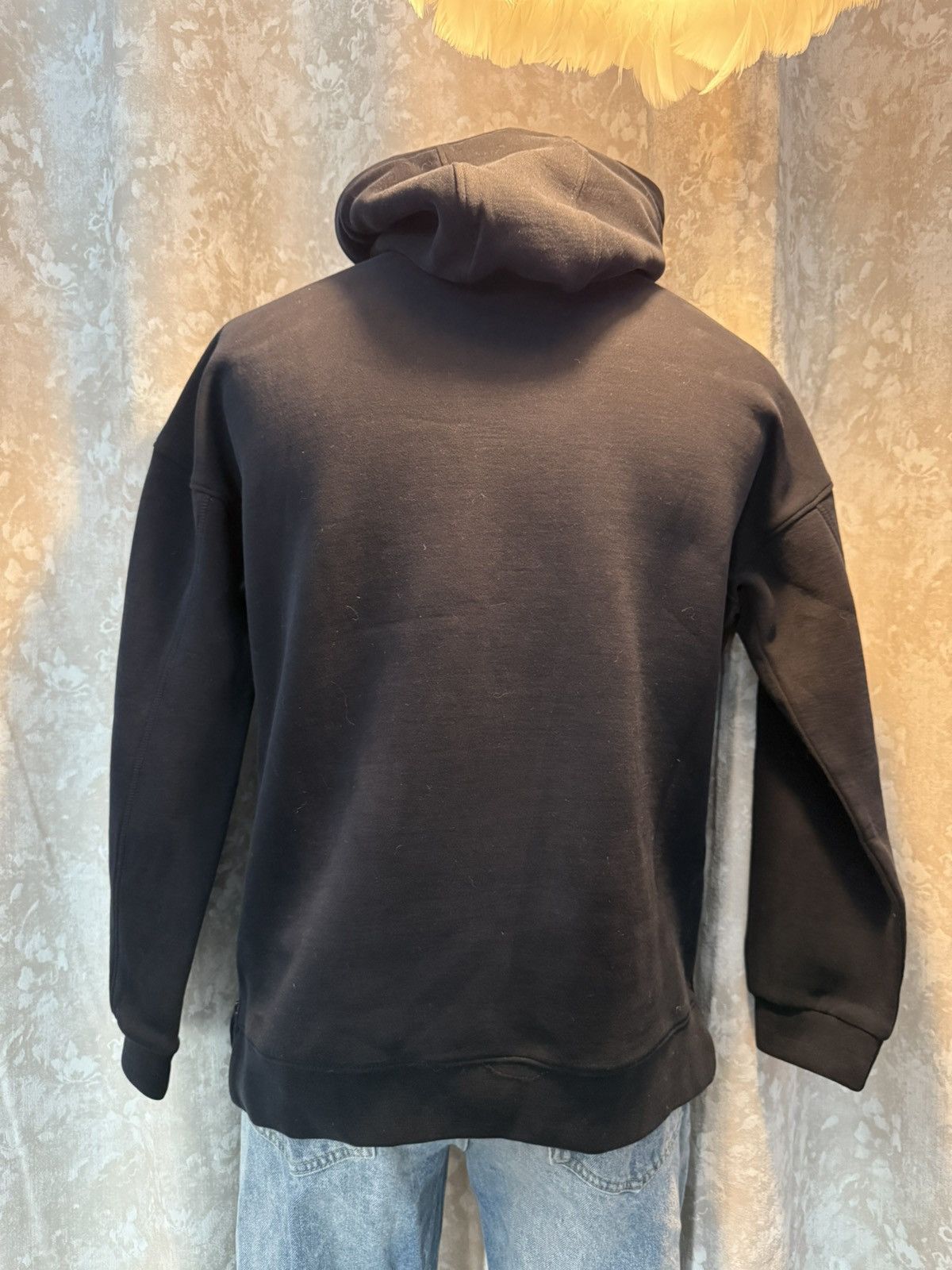 Other Black “$$$” Zip-Side Hoodie – Size Small Size US S / EU 44-46 / 1 - 8 Thumbnail