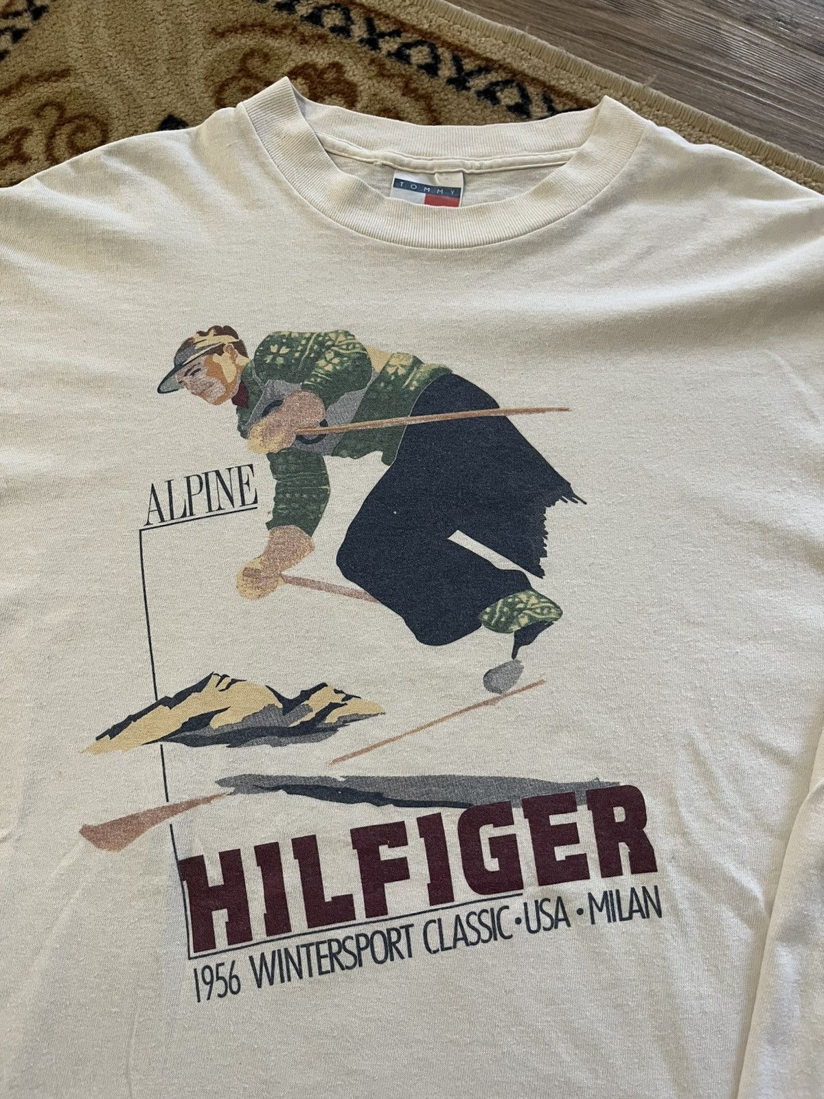 Tommy Hilfiger vintage 1990s Tommy Hilfiger "1956 Wintersport Classic" Size US XL / EU 56 / 4 - 1 Thumbnail