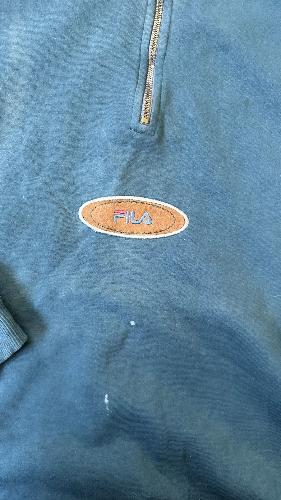 Fila VINTAGE FILA MIDZIPPER SWEATER Size US XL / EU 56 / 4 - 2 Thumbnail
