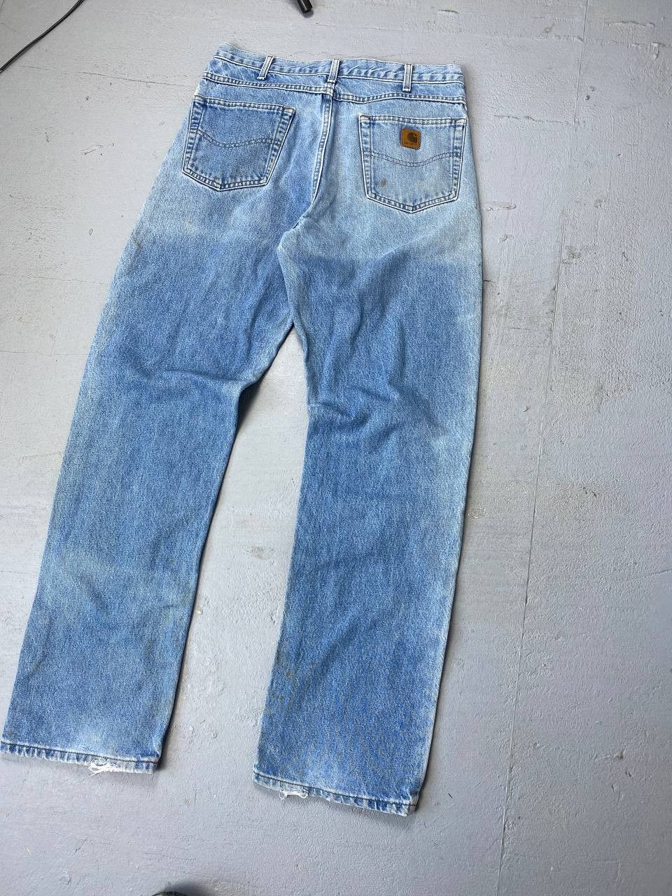 Carhartt × Vintage Distressed Denim Carhartt Painter baggy vintage jeans Size US 34 / EU 50 - 11 Thumbnail