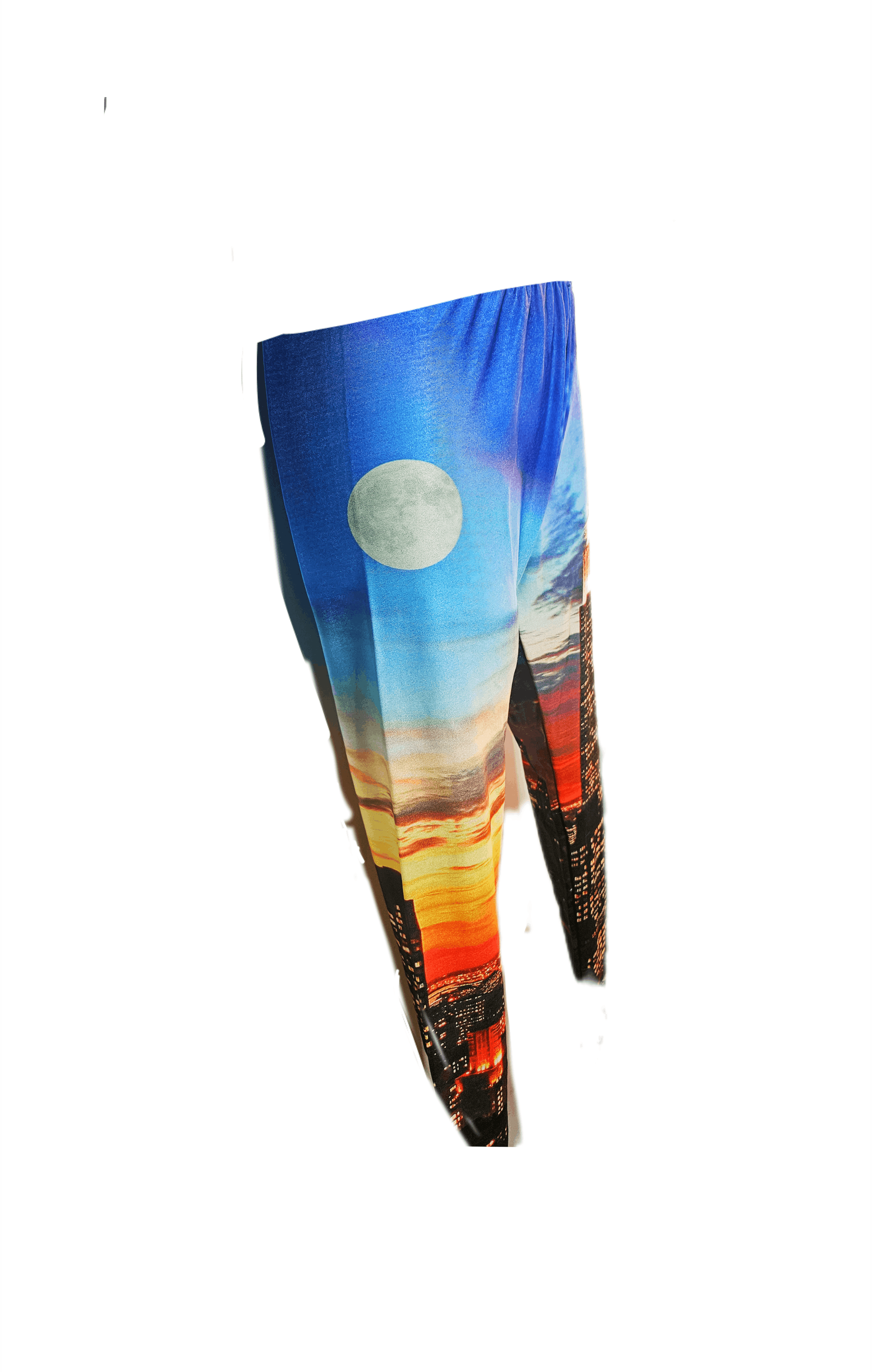 Other VINTAGE EMPIRE STATE BLDG LEGGINGS RARE Size 28" / US 6 / IT 42 - 4 Thumbnail