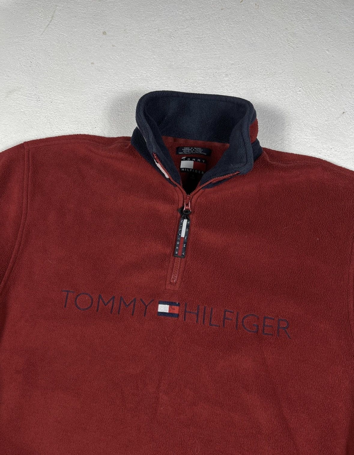 Tommy Hilfiger Tommy Hilfiger Vintage Fleece Streetwear Sweatshirt Size US M / EU 48-50 / 2 - 3 Thumbnail