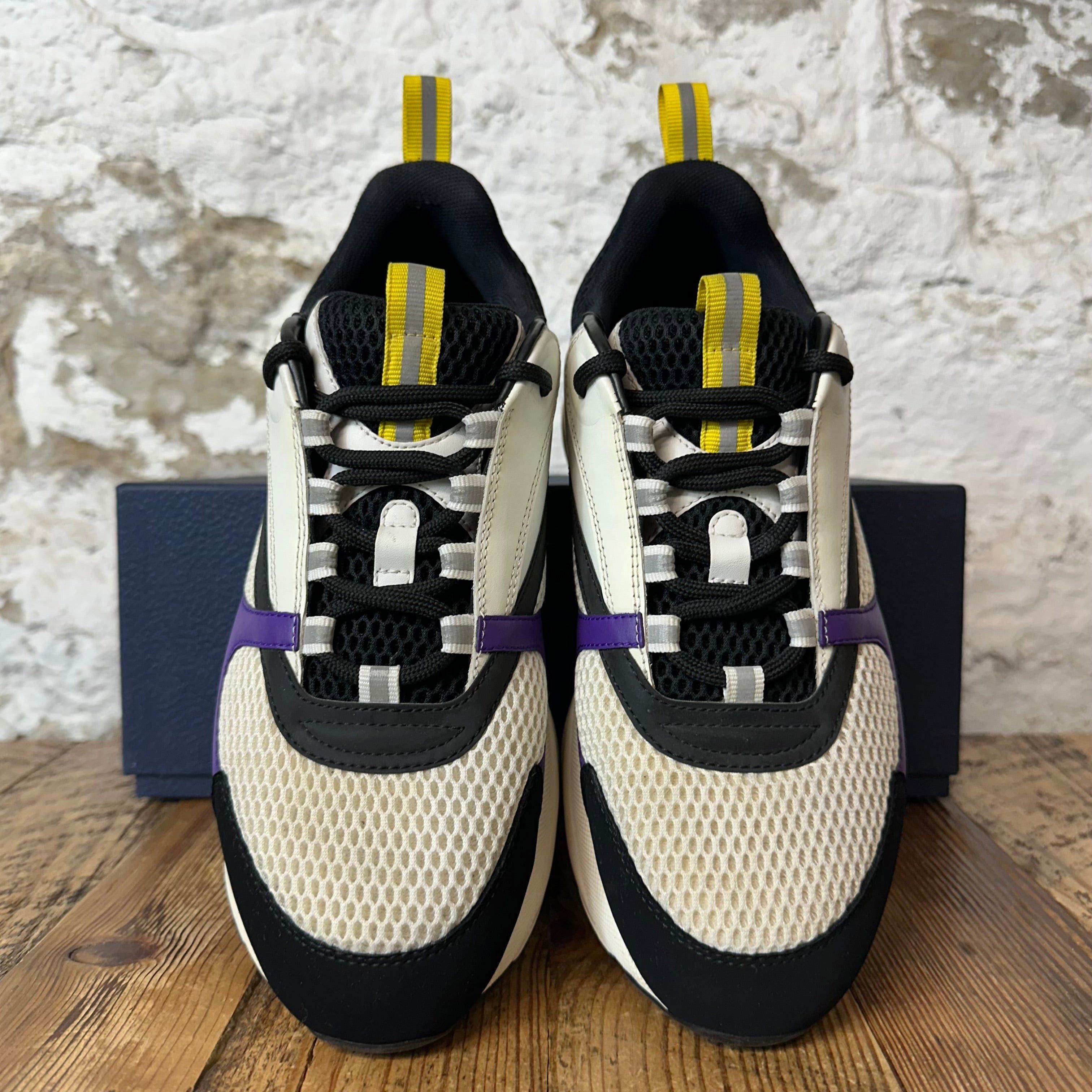 Dior Dior B22 Yellow Purple White Sneaker Sz 8 (41) Size US 8 / EU 41 - 3 Thumbnail