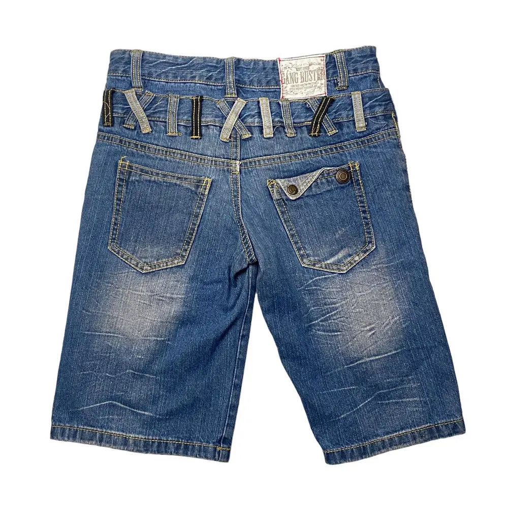 Hysteric Glamour 2000's Gang Buster Double Waist Washed Belt Loops Size US 28 / EU 44 - 2 Thumbnail