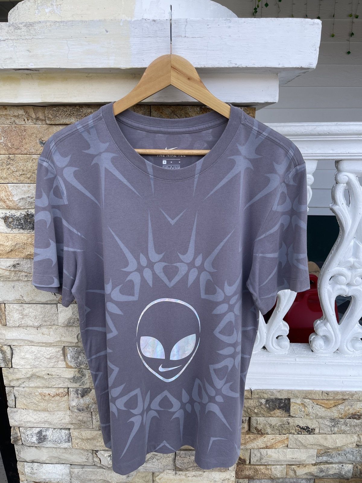 Alien Workshop × Nike Last Drop🔥Very Rare🔥Nike x Alien Workshop Aop T-Shirt Size US M / EU 48-50 / 2 - 3 Thumbnail