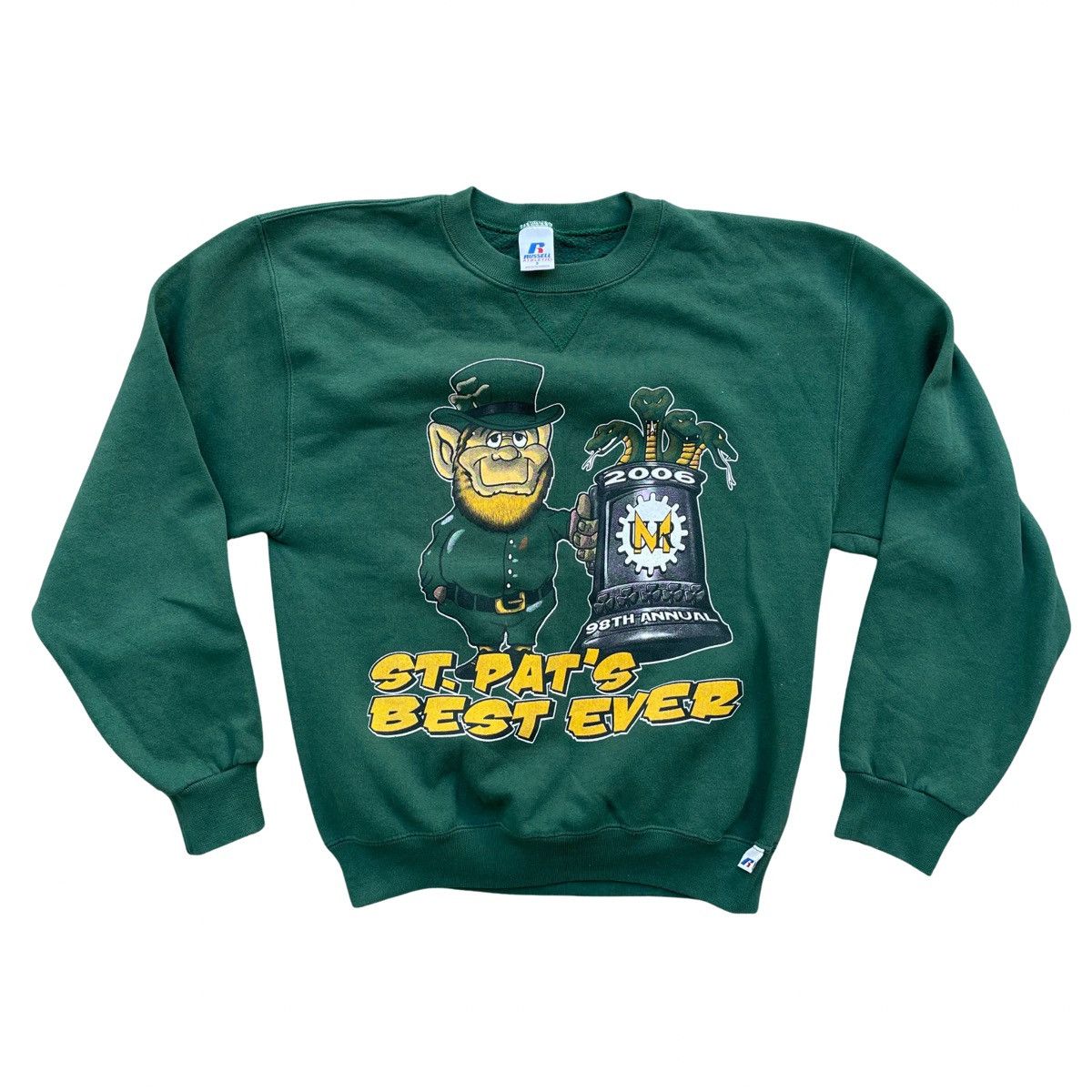 Russell Athletic Vintage Russell Athletic Michigan St Pats Best Ever Crewneck Size US S / EU 44-46 / 1 - 1 Thumbnail