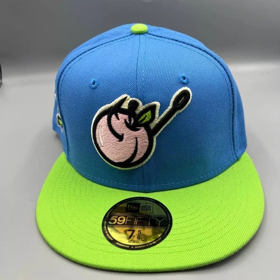 New Era Columbus Catfish Hat Men 7 5/8 59Fifty New Era MiLB Fitted Size ONE SIZE - 2 Thumbnail