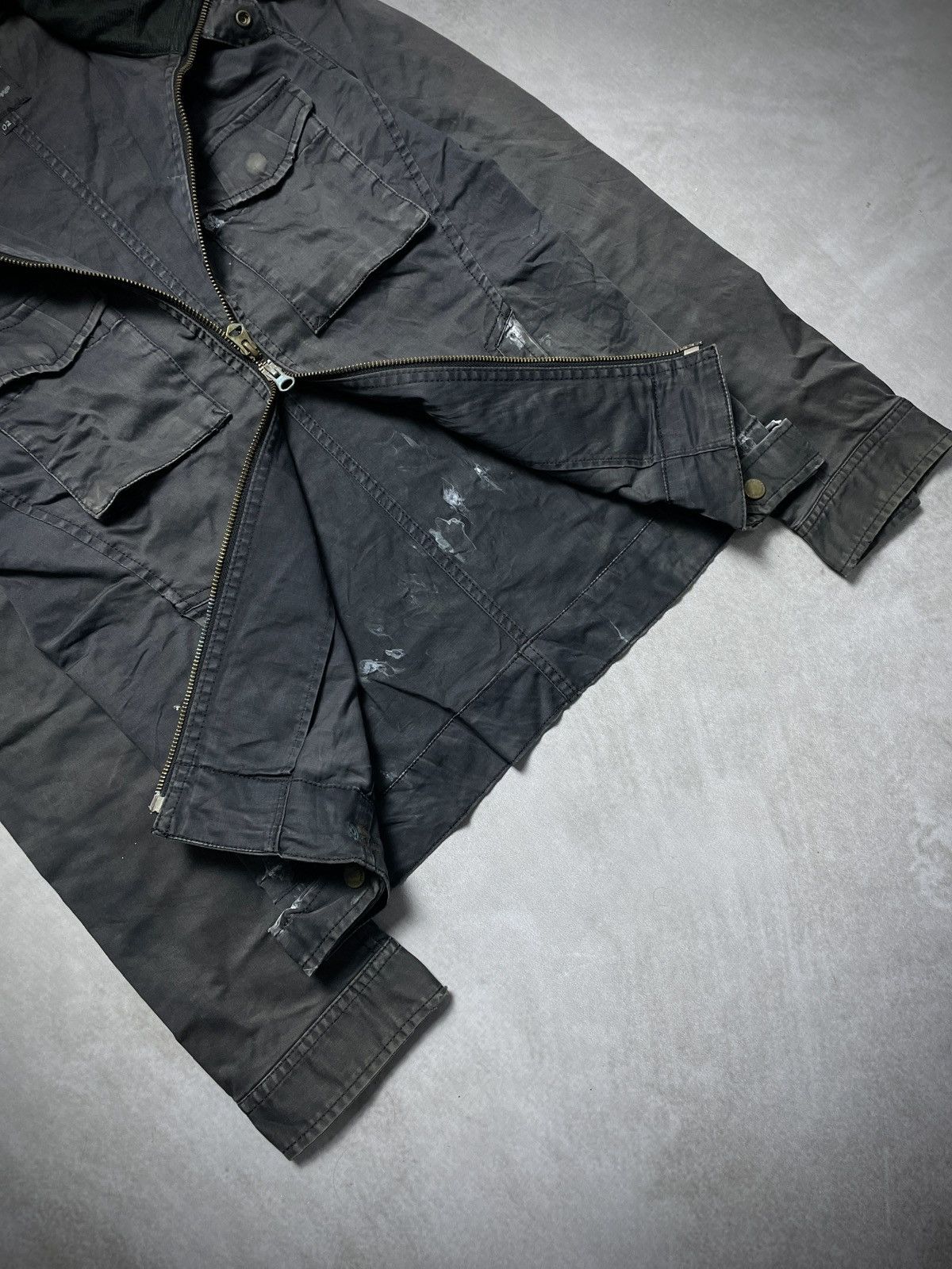 14th Addiction 2000’s Rattle Trap - Faded Cyber Riders Jacket Size US M / EU 48-50 / 2 - 5 Thumbnail