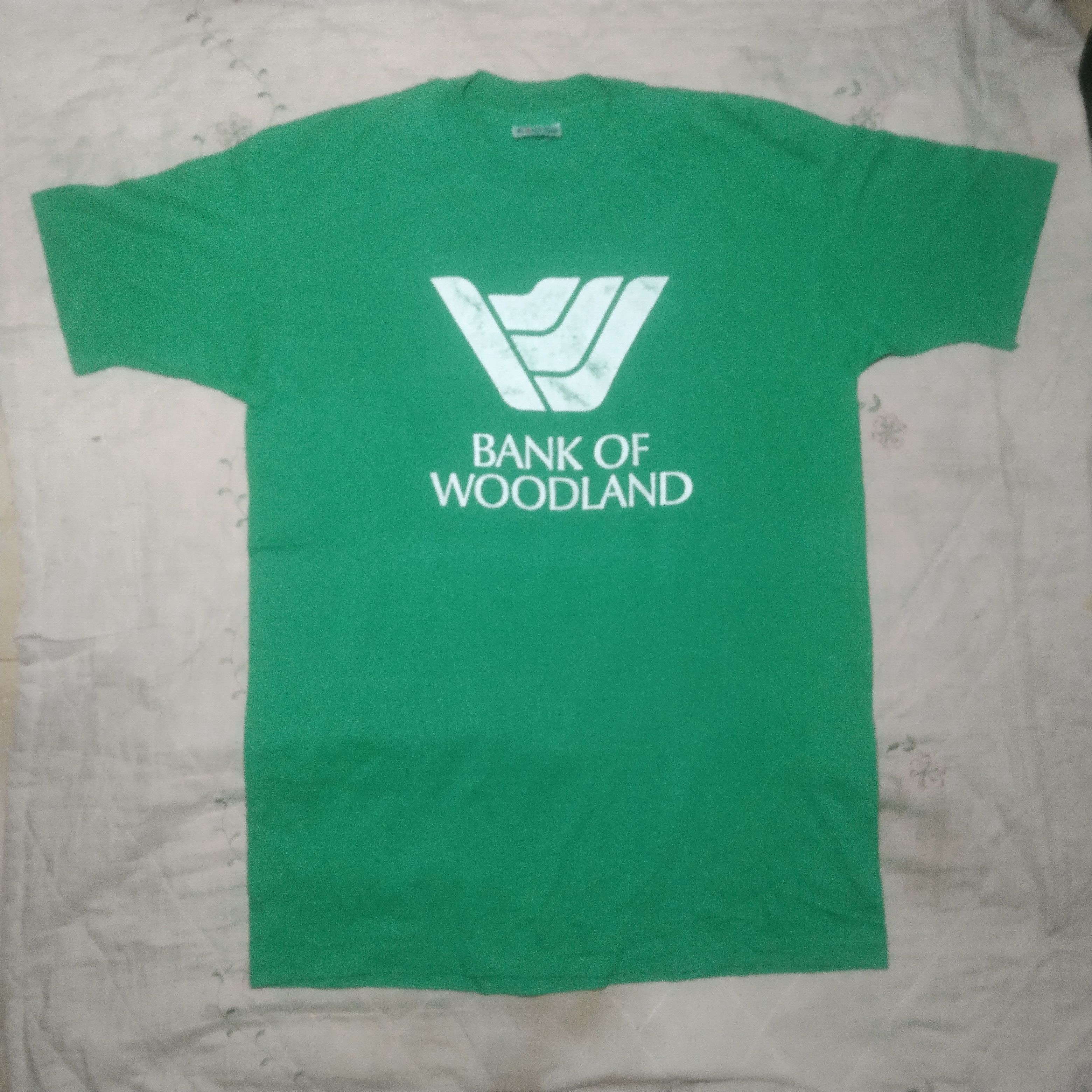 Hanes × Vintage Vintage Hanes 80's Bank of Woodland Size US L / EU 52-54 / 3 - 1 Thumbnail