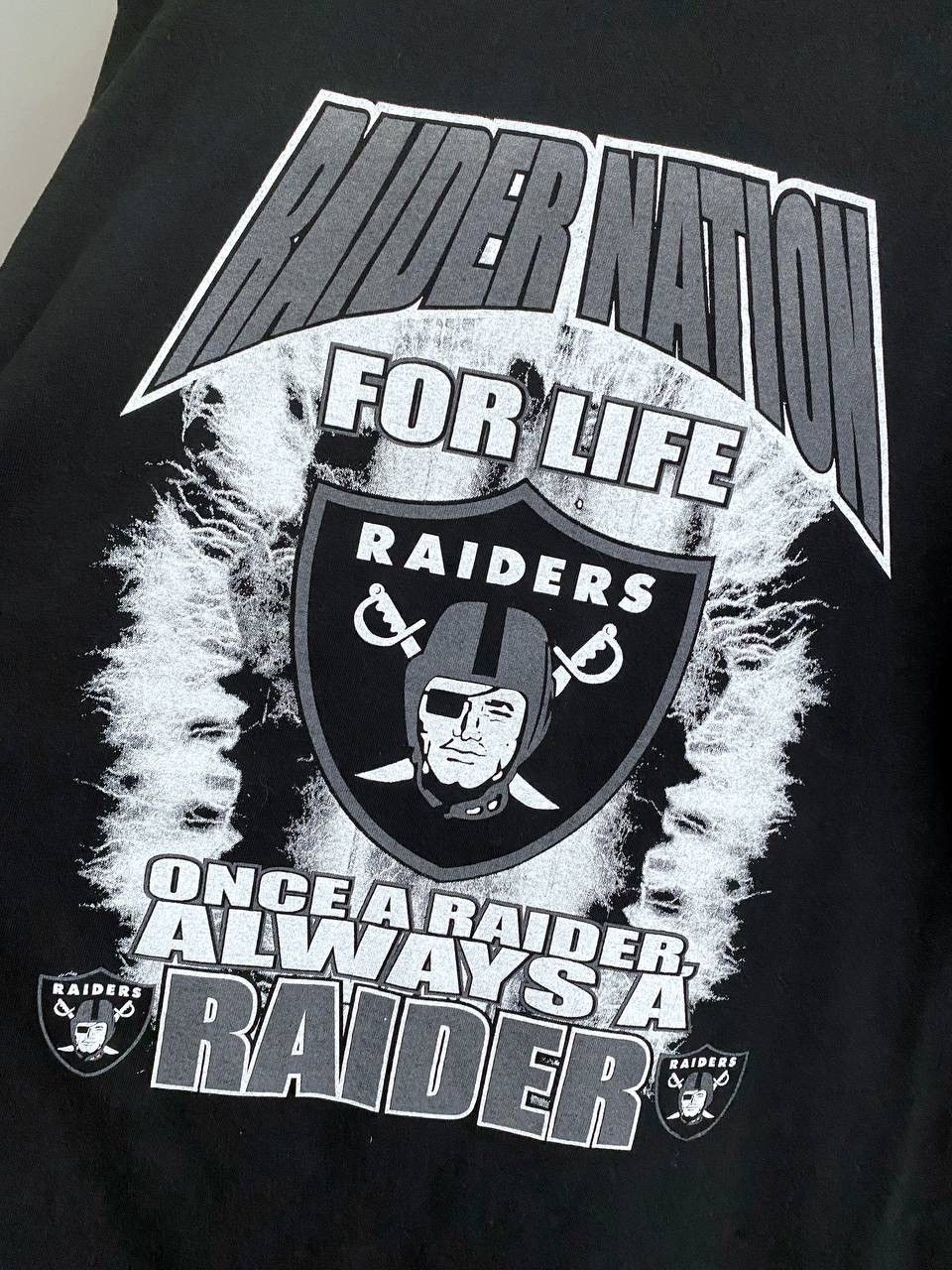 NFL Vintage NFL Oakland Raiders T-Shirt “RAIDER NATION” Size XL Size US XL / EU 56 / 4 - 6 Thumbnail