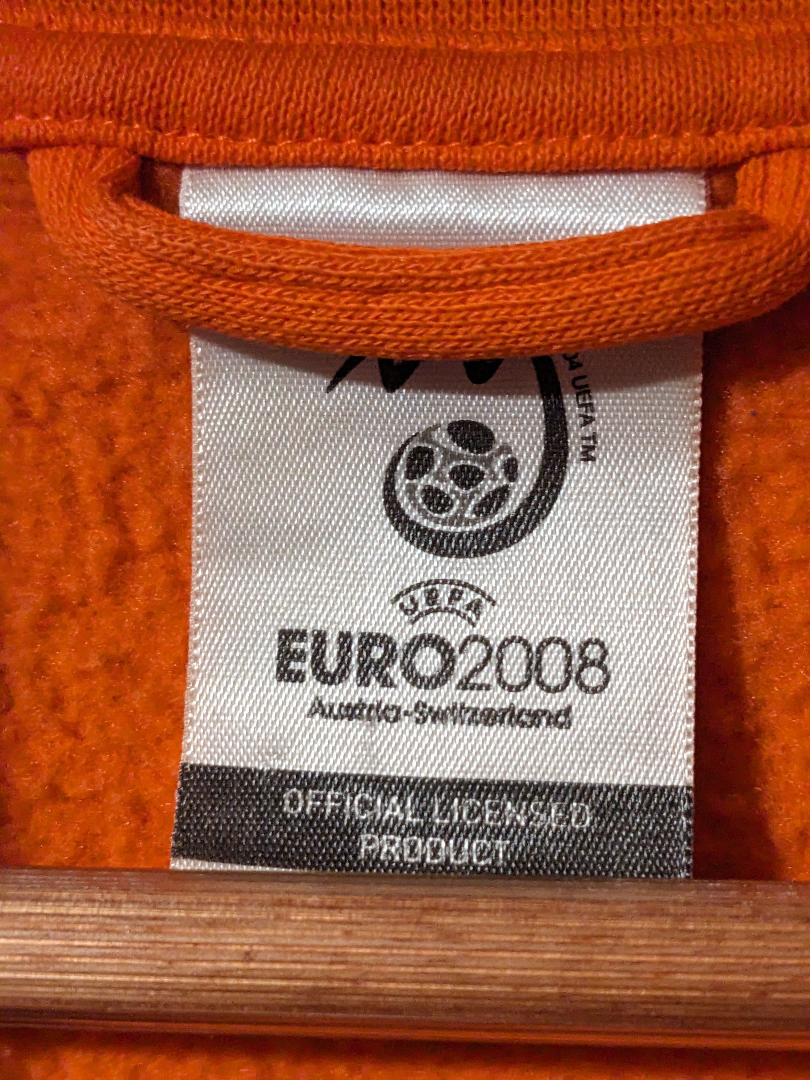 Adidas × Vintage Vintage 2008 Adidas UEFA Switzerland Large Zip Sweatshirt Size US L / EU 52-54 / 3 - 3 Thumbnail