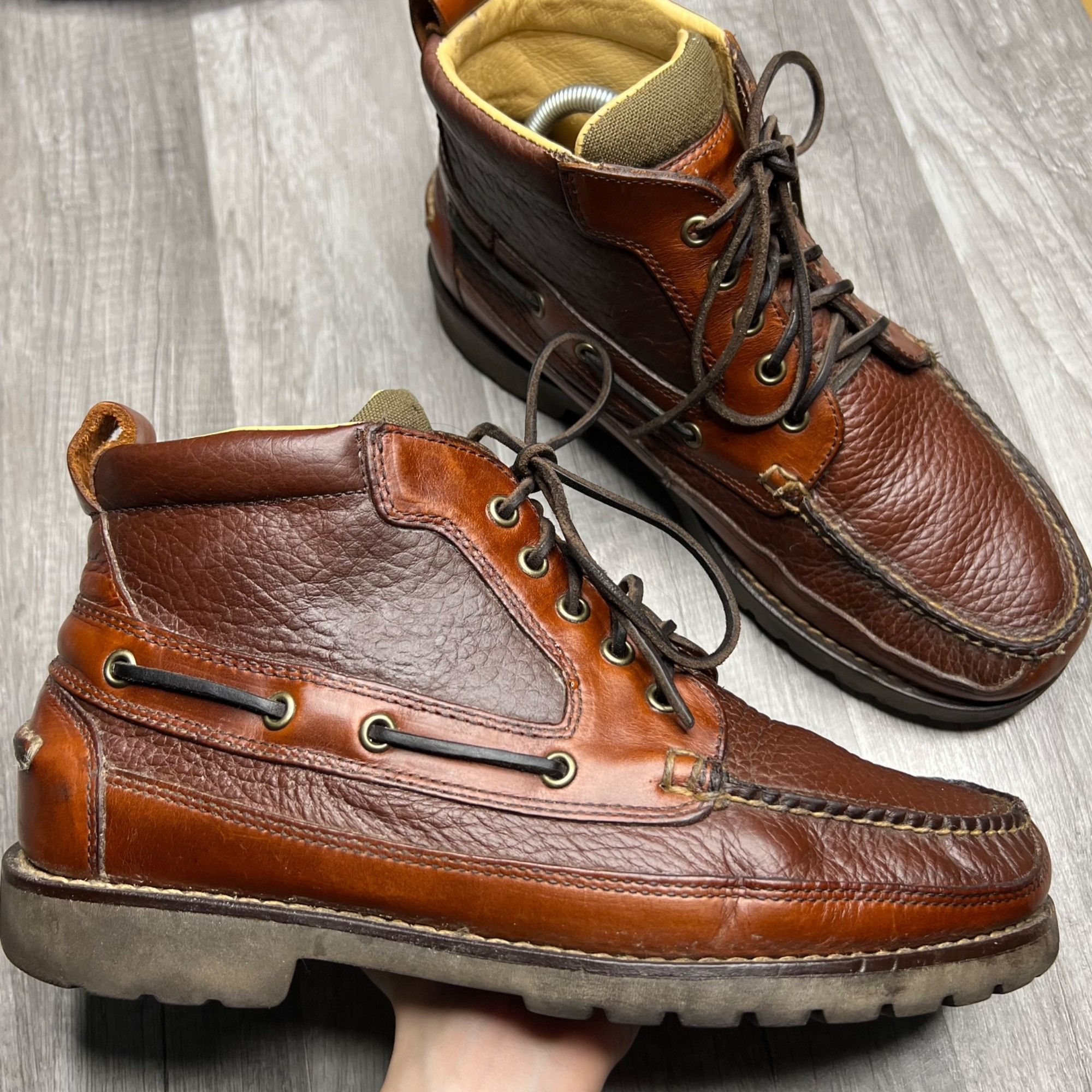 L.L.Bean エルエルビーン＞ Allagash Bison Handsewns Oxford アラ