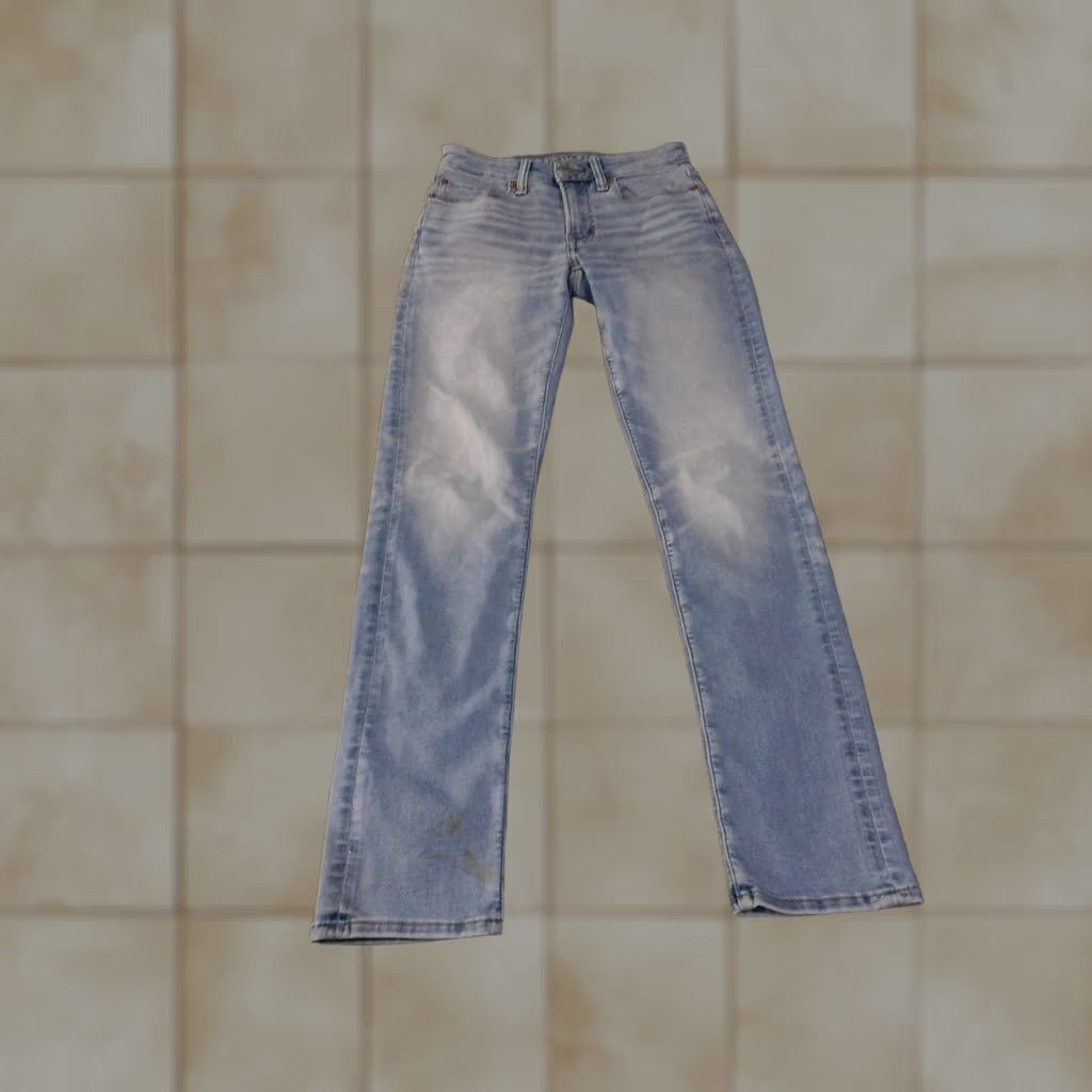 American Eagle Outfitters American Eagle Outfitters Jeans Mens 28x32 blue slim Stretch Denim 5 Pocket Pants Size US 28 / EU 44 - 1 Thumbnail