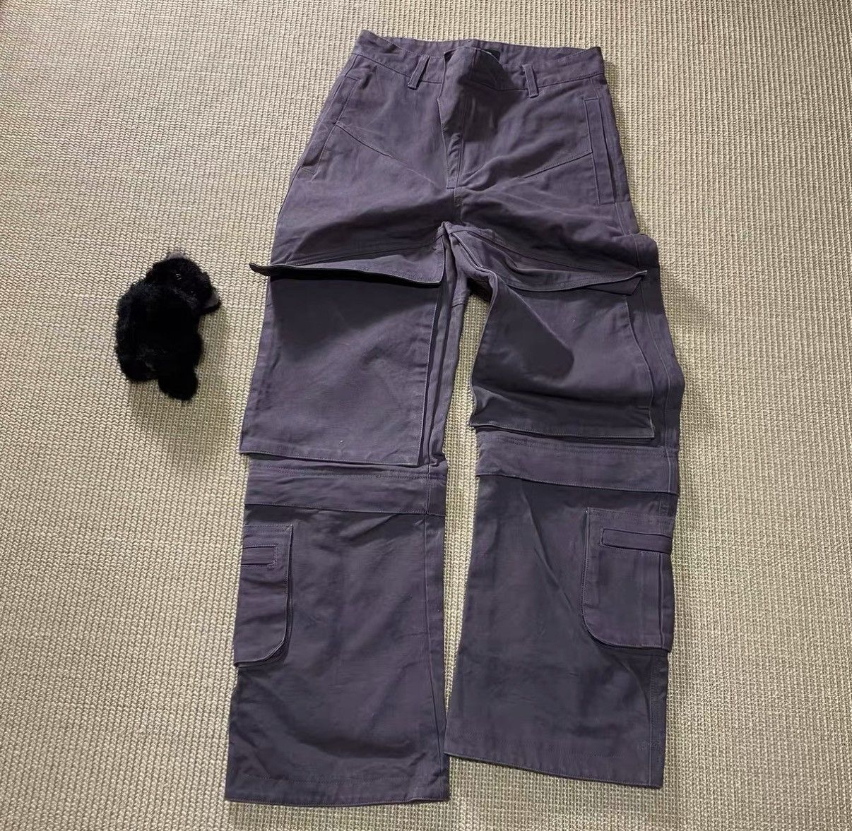 Entire Studios Entirestudios Washed Brown-Grey Cargo Pants J29 Size US 30 / EU 46 - 2 Thumbnail