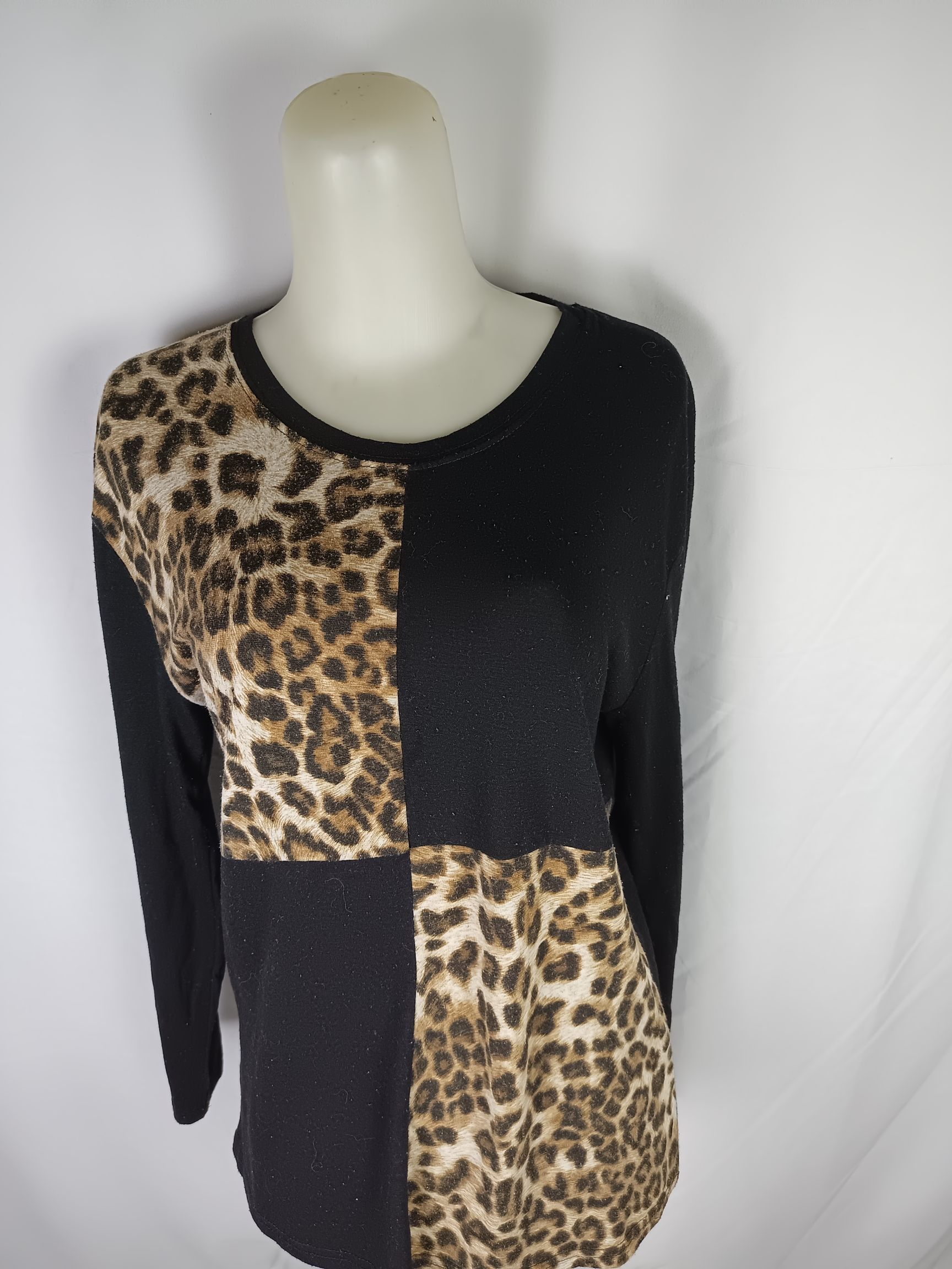 If Six Was Nine × Japanese Brand × Le Grande Bleu (L.G.B.) The Anthem Leopard Long Sleeve T Shirt Size M / US 6-8 / IT 42-44 - 1 Thumbnail
