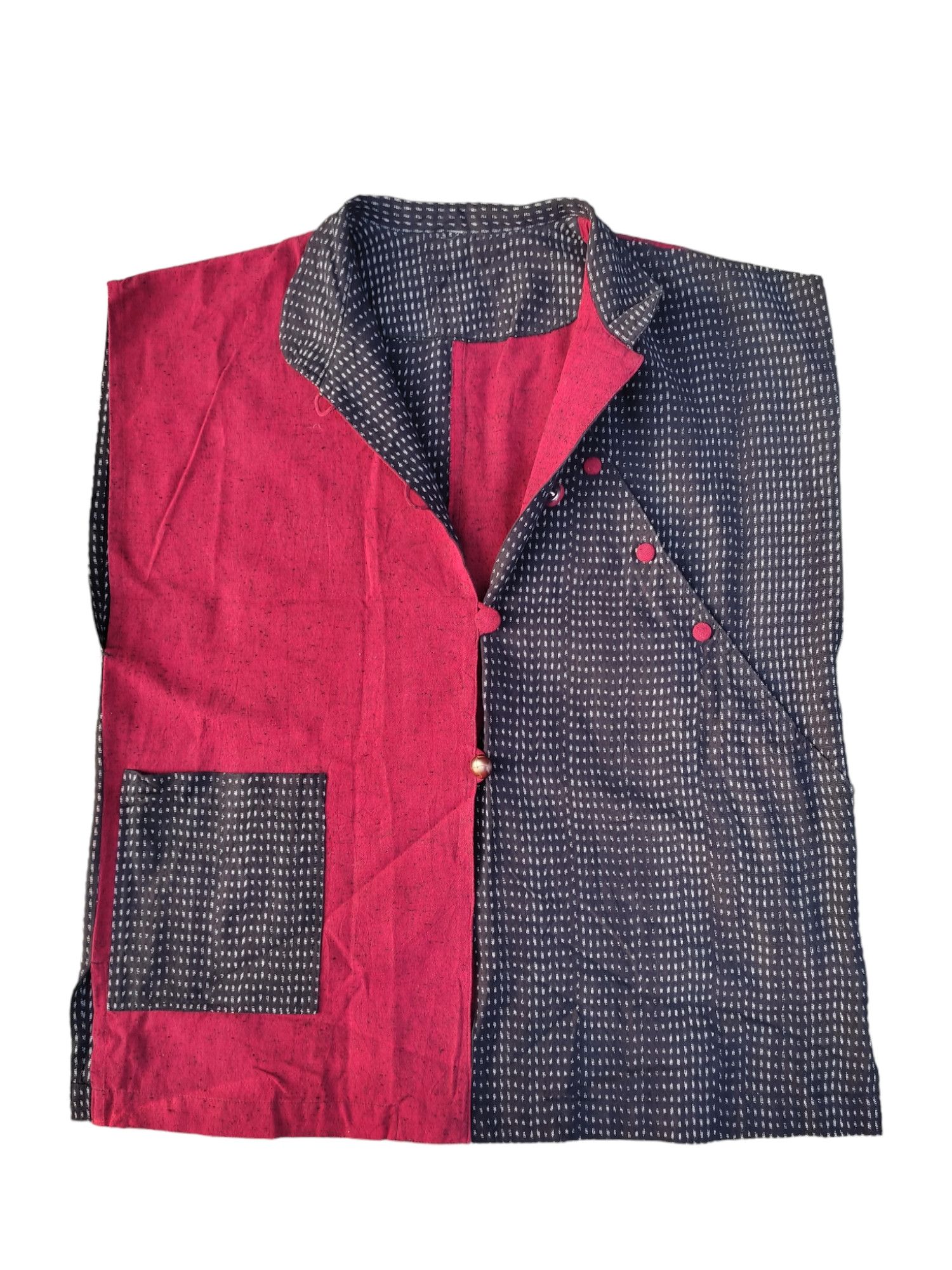 Other japan traditional sleeveless kimono Sashiko print Size US L / EU 52-54 / 3 - 2 Thumbnail