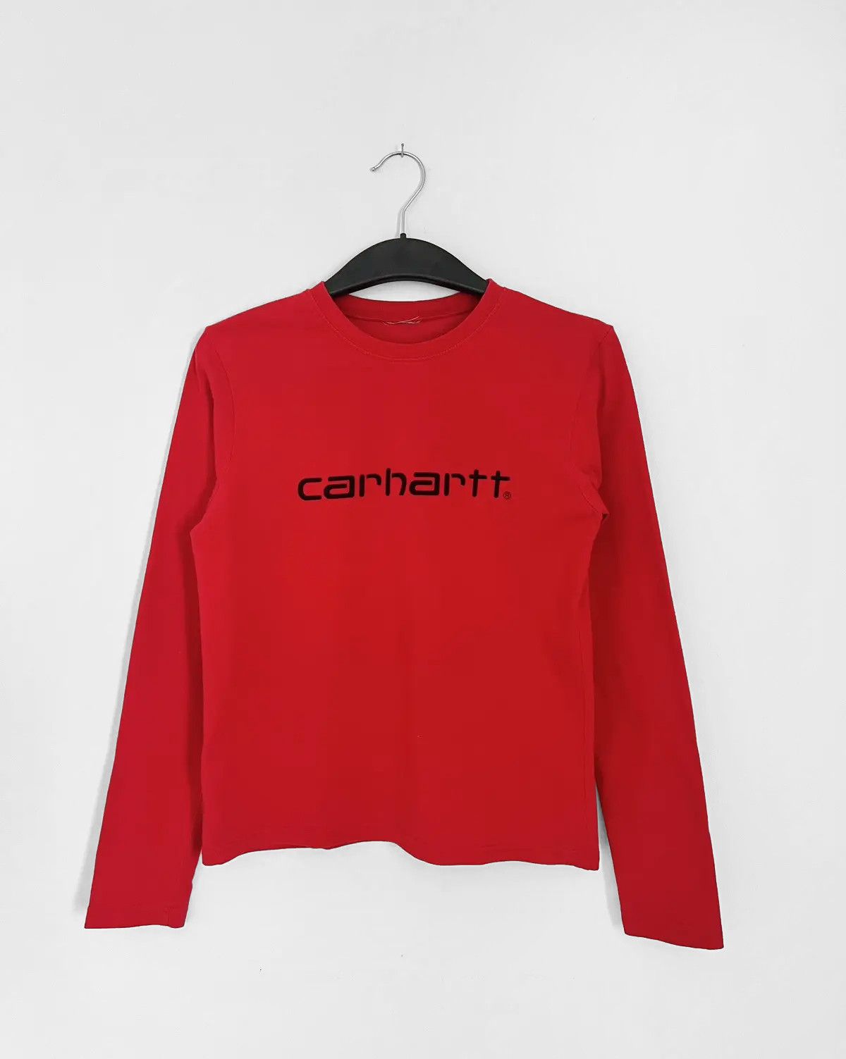 Carhartt Carhartt long sleeve vintage big logo y2k Size S / US 4 / IT 40 - 1 Thumbnail