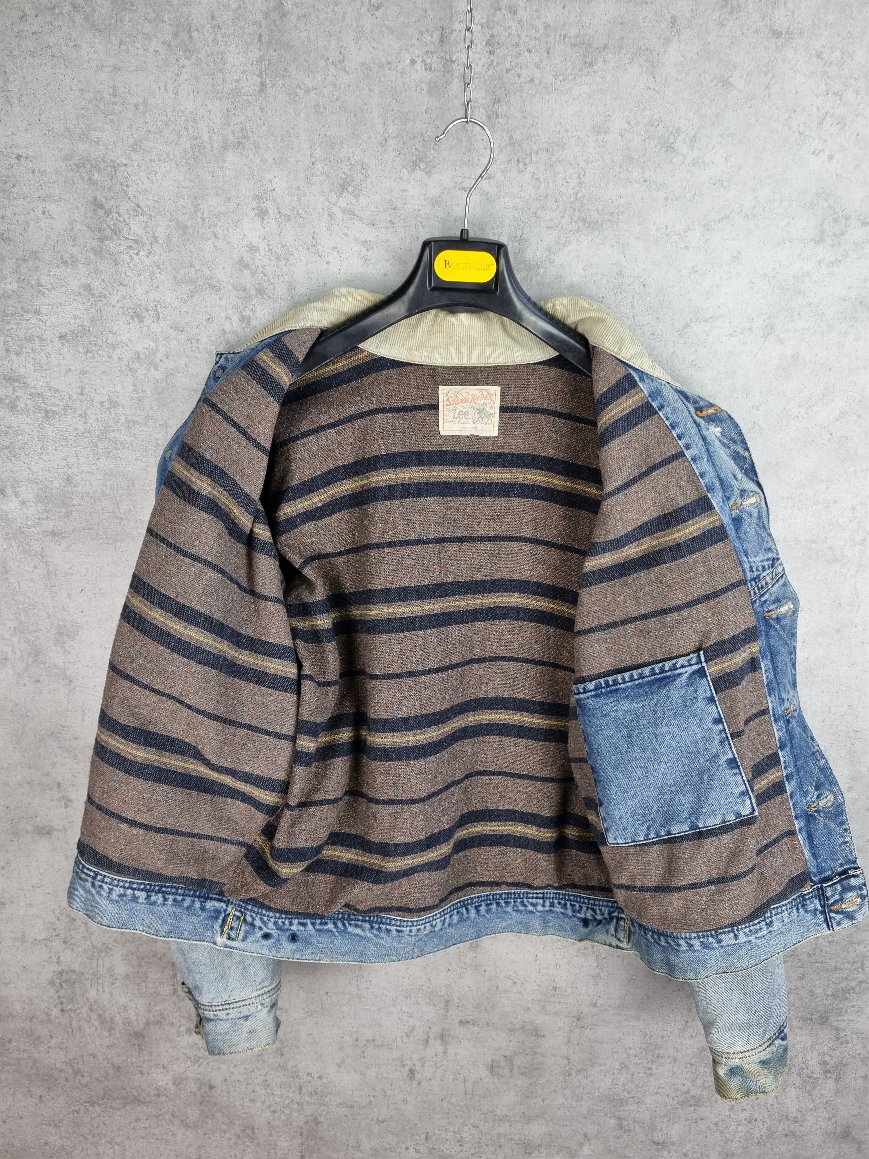 Lee Iconic Style Lee Storm Rider Union Made Trucker Denim Jacket Size US M / EU 48-50 / 2 - 8 Thumbnail