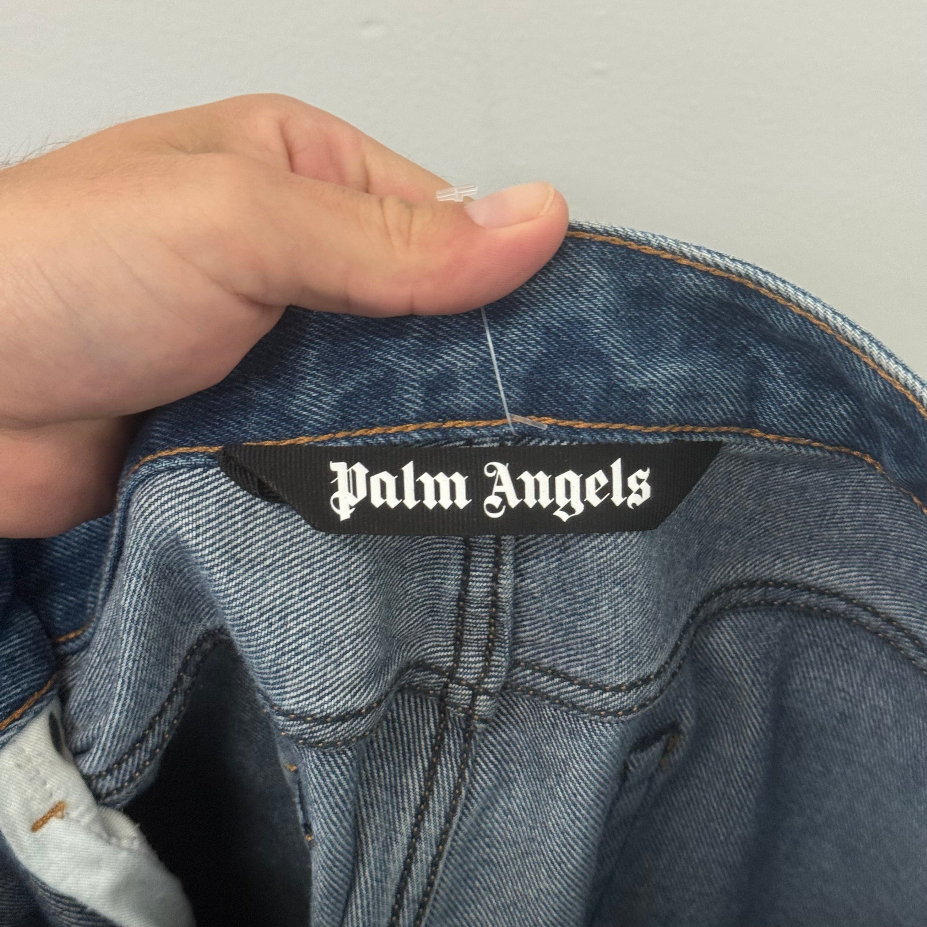 Palm Angels Palm Angels Track Denim Jeans - Size 36 Size US 36 / EU 52 - 6 Thumbnail