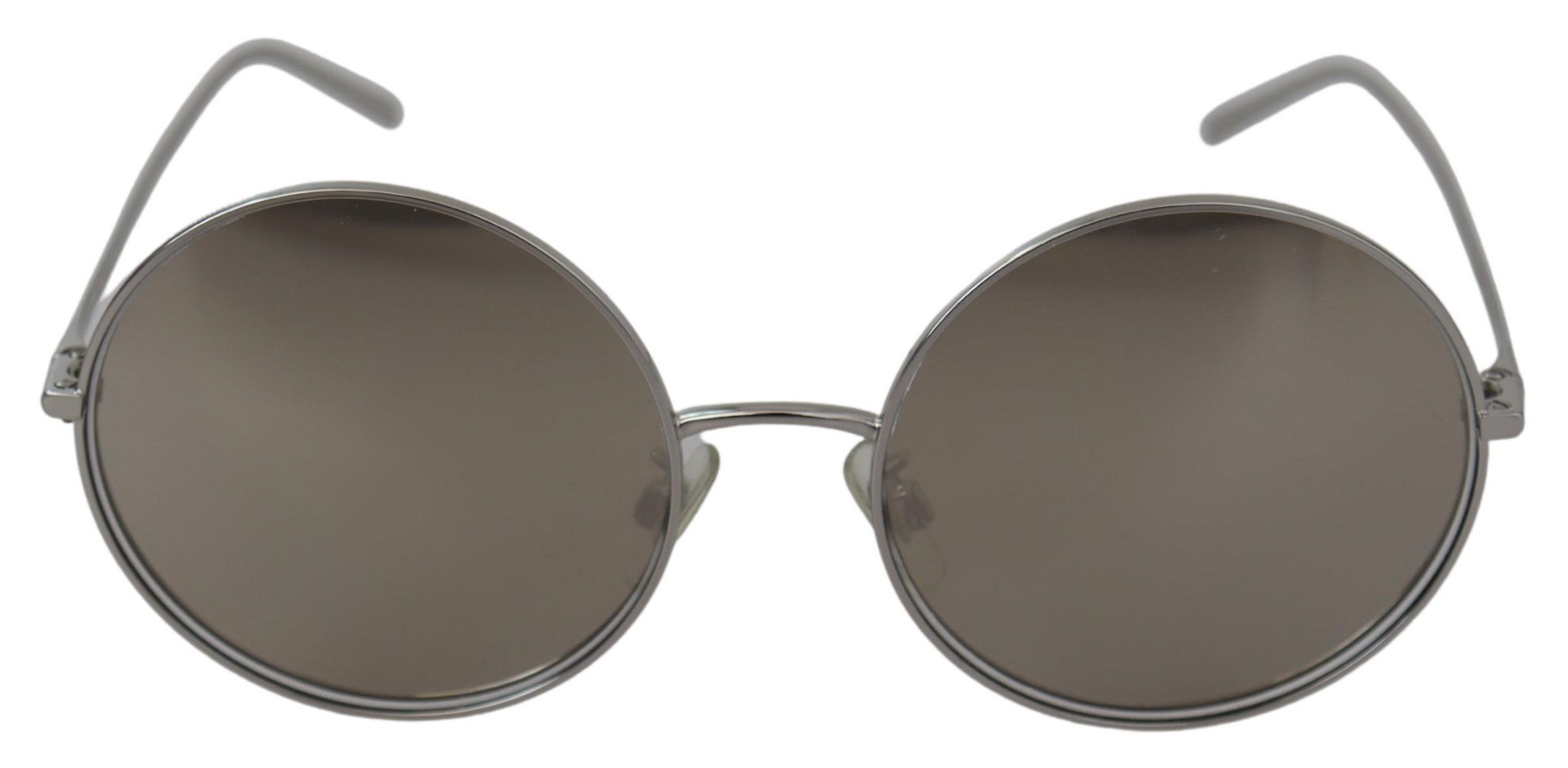 Dolce & Gabbana Chic Silver Grey Lens Sunglasses for Women's Women Size ONE SIZE - 1 Thumbnail