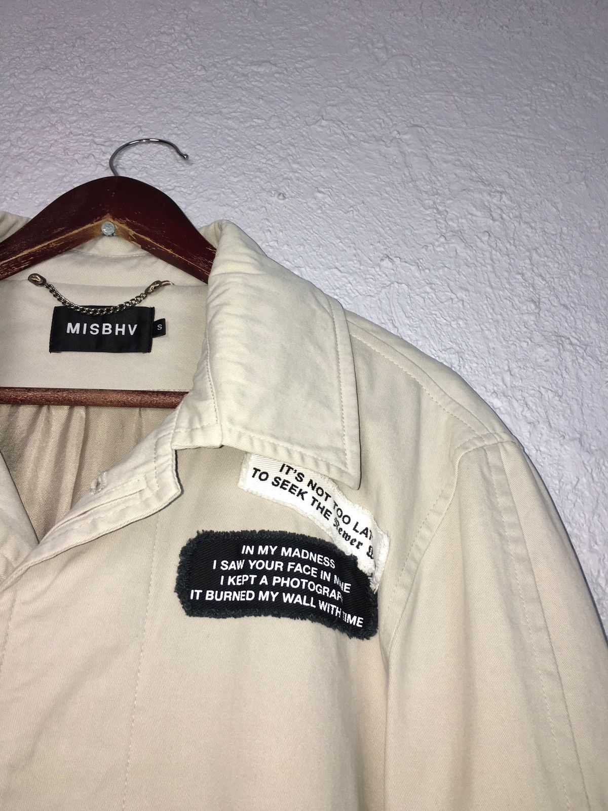 Misbhv coat MISBHV mac trench jacket y2k vintage streetwear casual Size US S / EU 44-46 / 1 - 3 Thumbnail