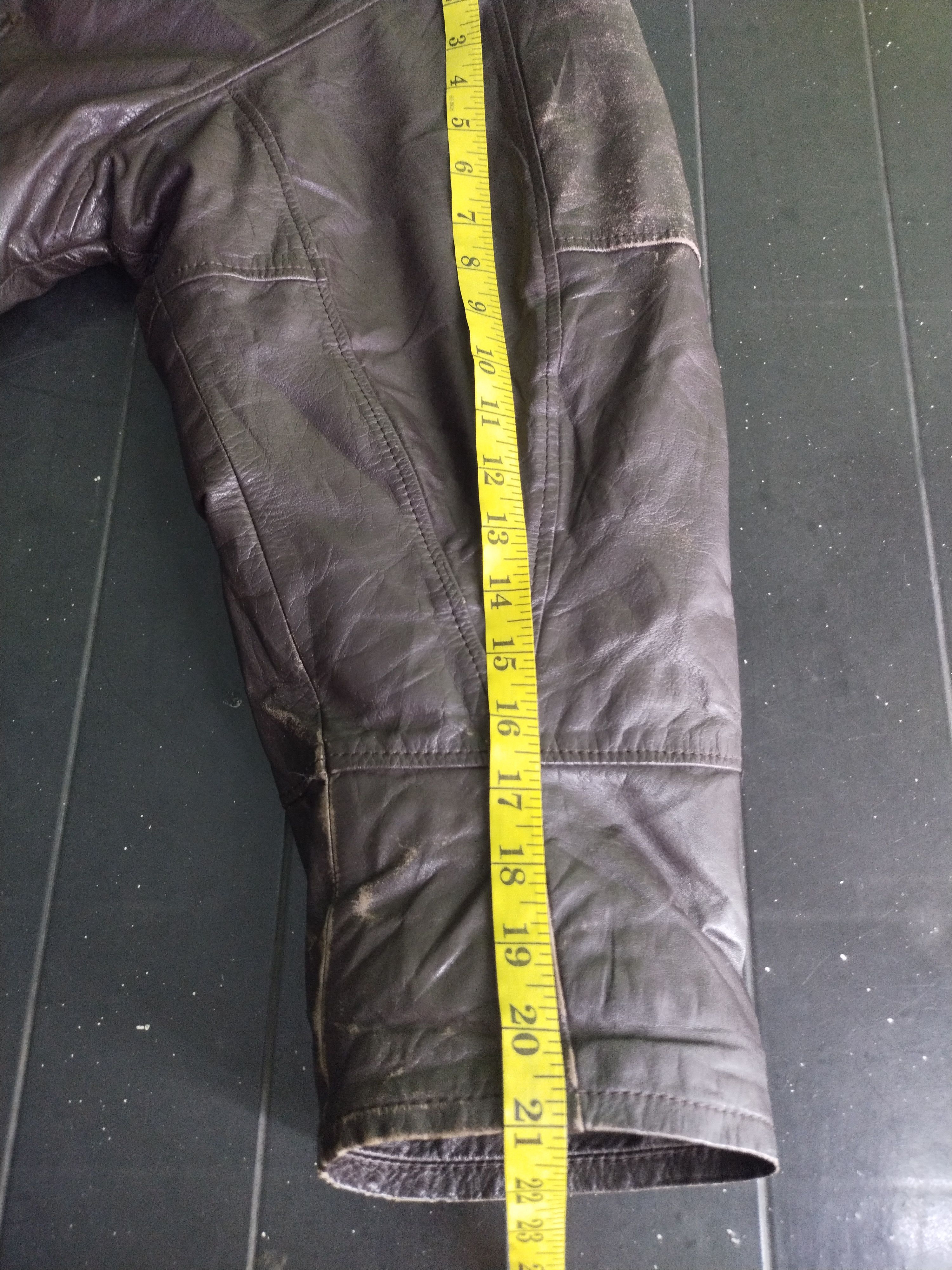 C.P. Company Archive CP Company - AW90's - Faded Leather Jacket Size US M / EU 48-50 / 2 - 24 Thumbnail