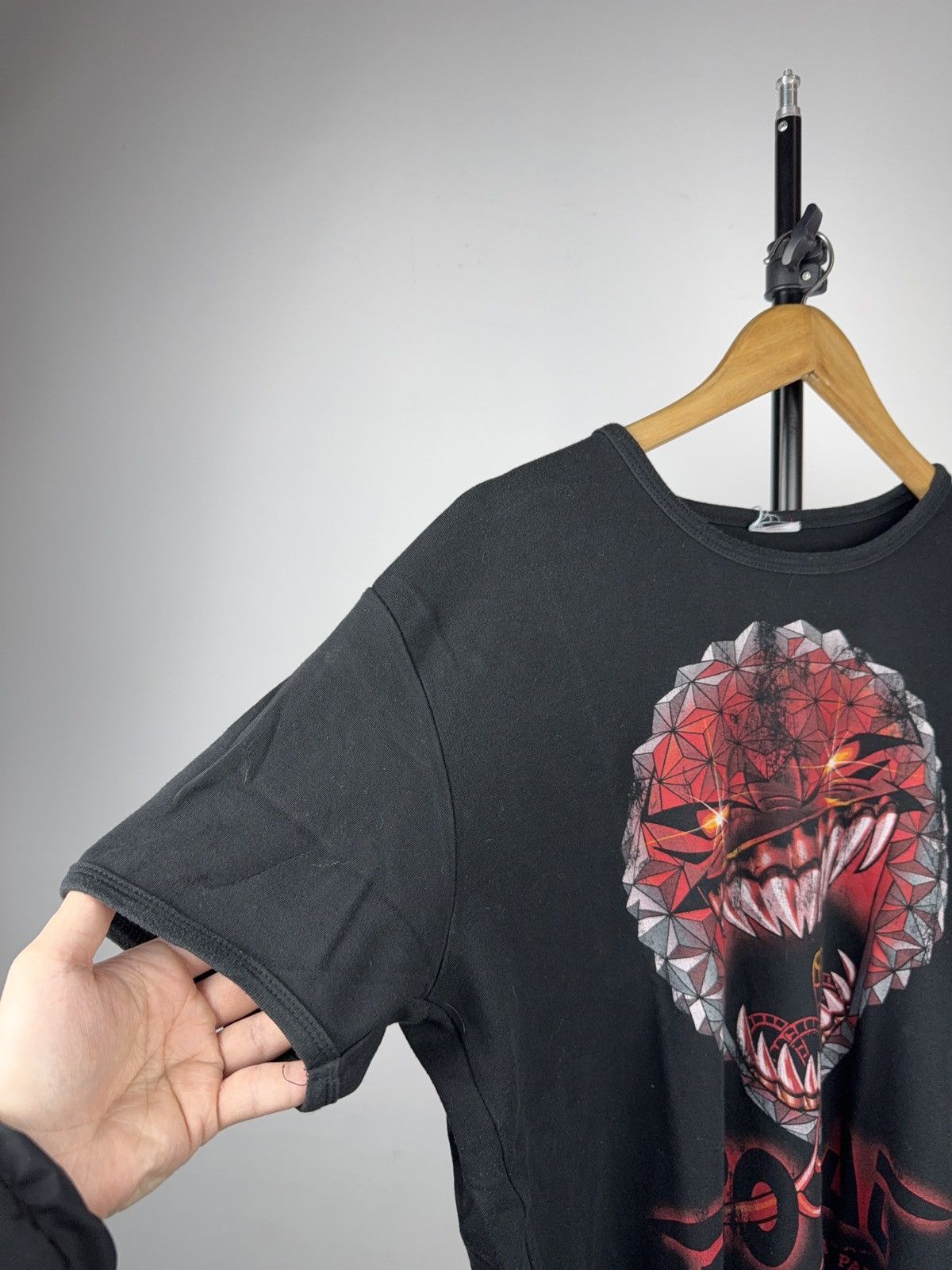 Band Tees 00s Crazy Euro Mir Europa Park Demon Roller Coaster T-Shirt Size US L / EU 52-54 / 3 - 6 Thumbnail