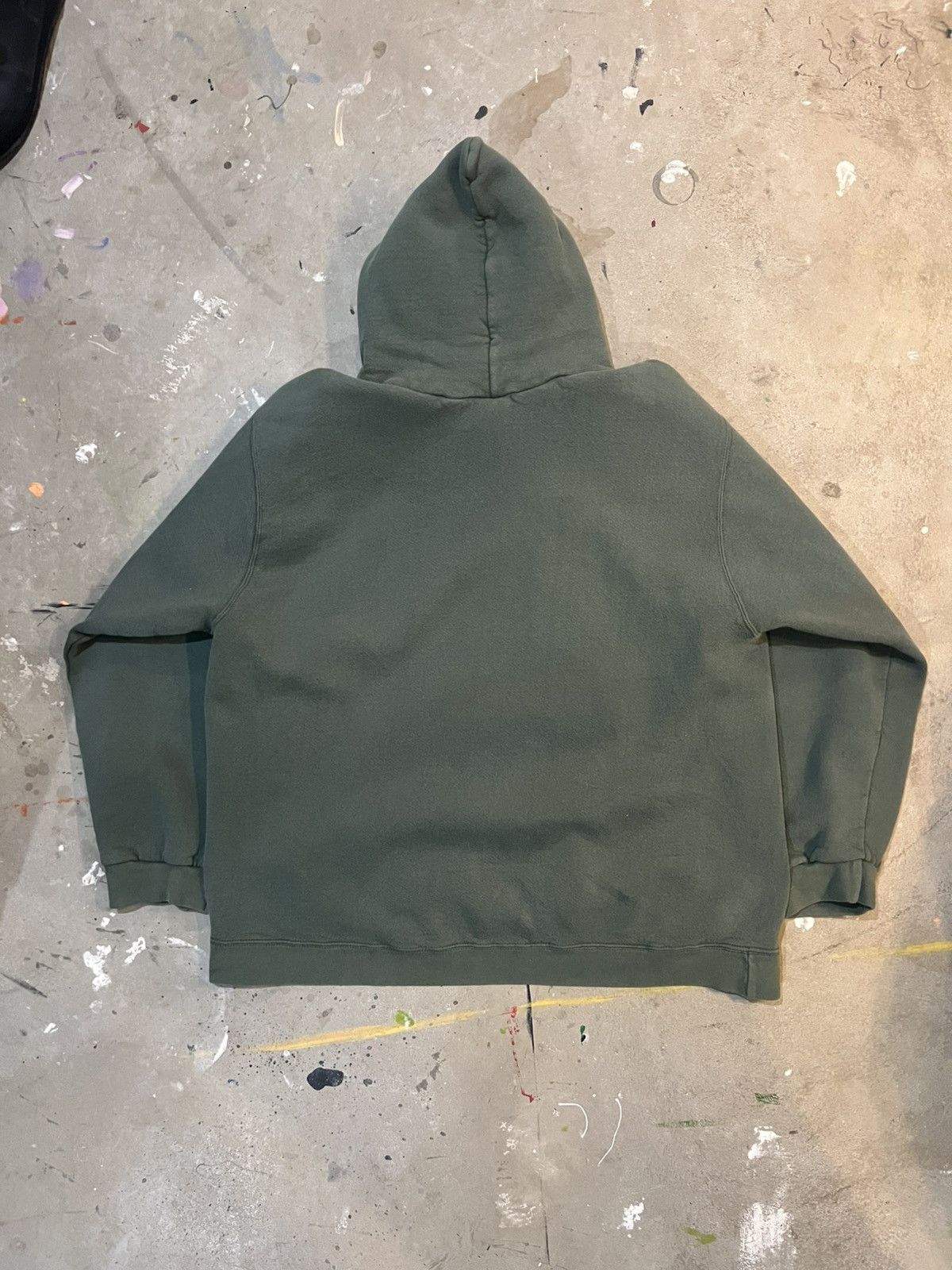 Nike Vintage Olive green Nike center swoosh hoodie - XL Size US XL / EU 56 / 4 - 6 Thumbnail