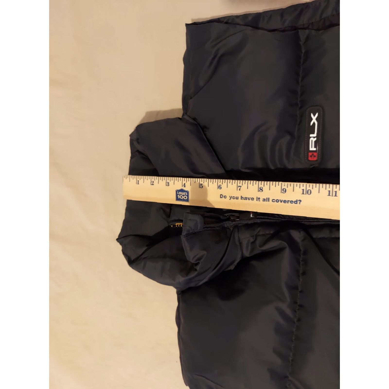 Ralph Lauren Ralph Lauren RLX Vest Puffer Full Zip 2XL Black Goose Down Mens Polo Jacket Style Down Fill Zip Vest Mens Size US XXL / EU 58 / 5 - 6 Thumbnail