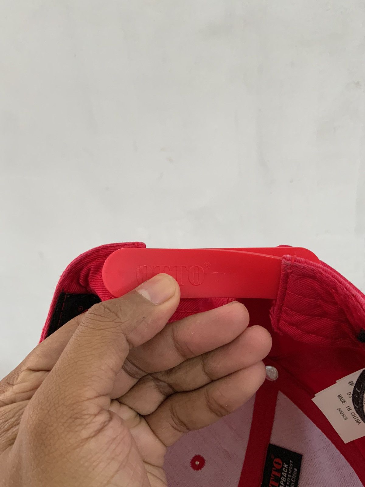 Japanese Brand AZUL by Moussy Otto Red Fade Hat Size ONE SIZE - 16 Thumbnail