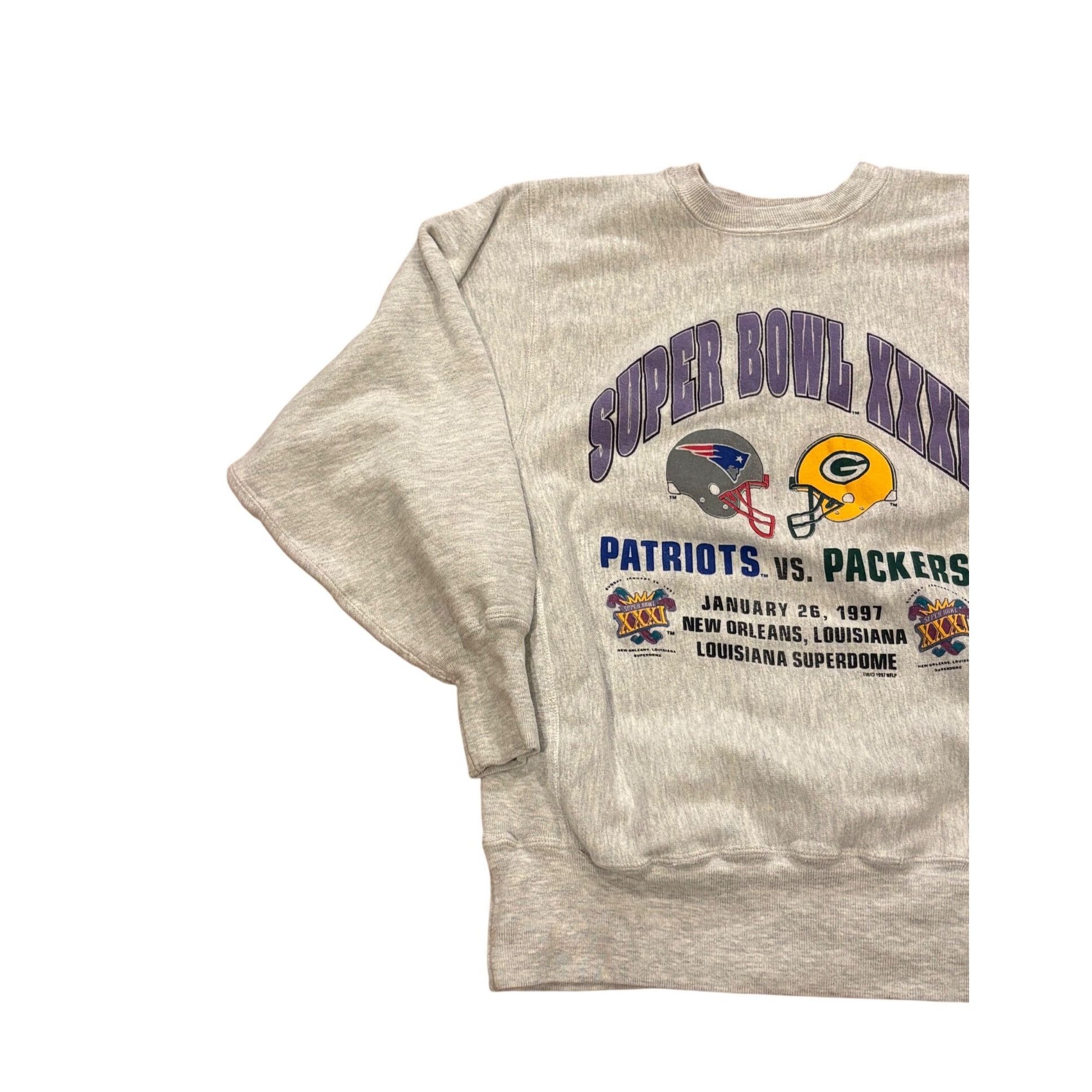 Champion Vintage Champion Reverse Super Bowl XXXI Patriots vs Packers Size US L / EU 52-54 / 3 - 3 Thumbnail