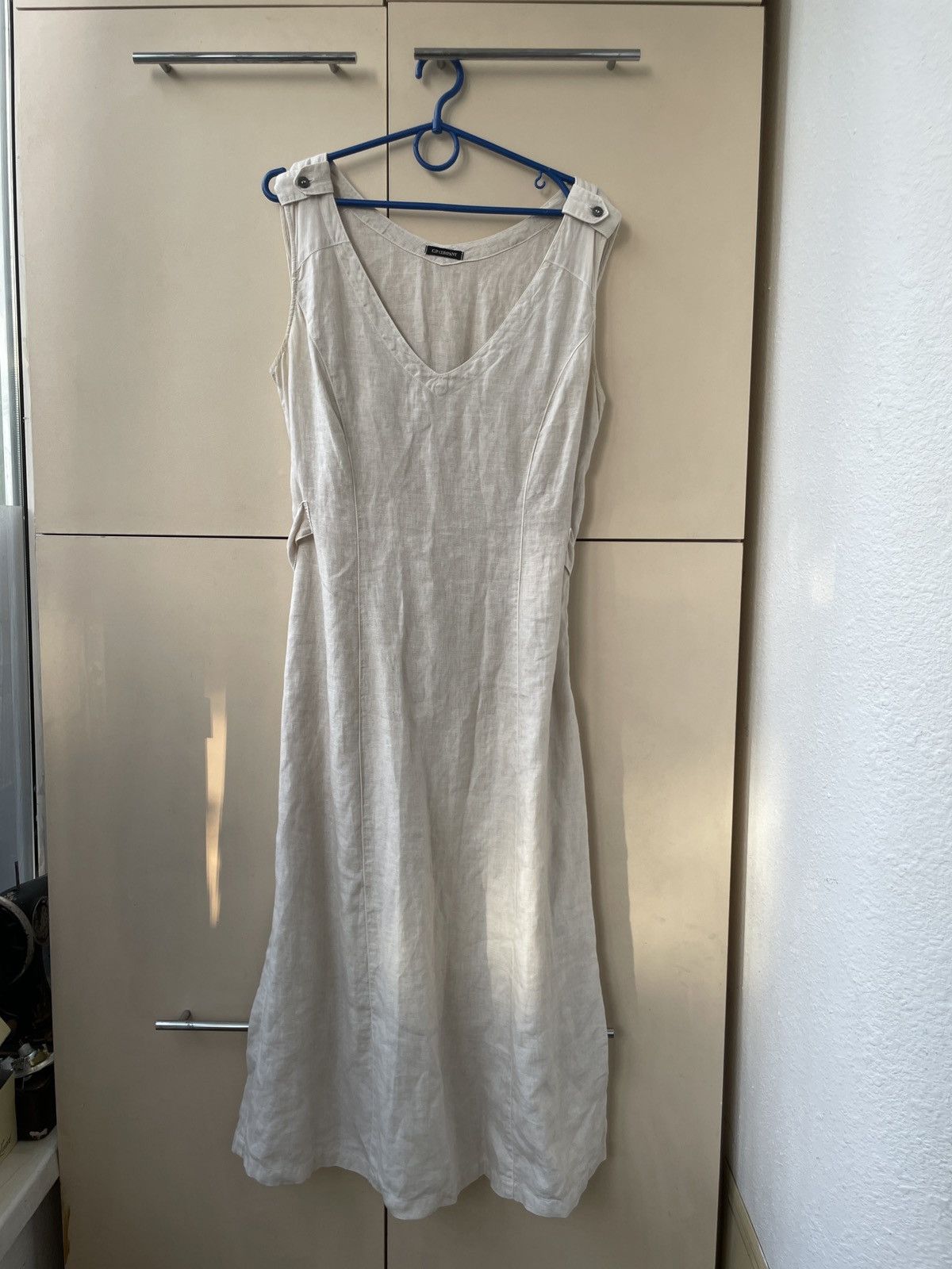 C.P. Company Vintage C.P. Company Linen Midi Belted dress size it 44 Size L / US 10 / IT 46 - 6 Thumbnail