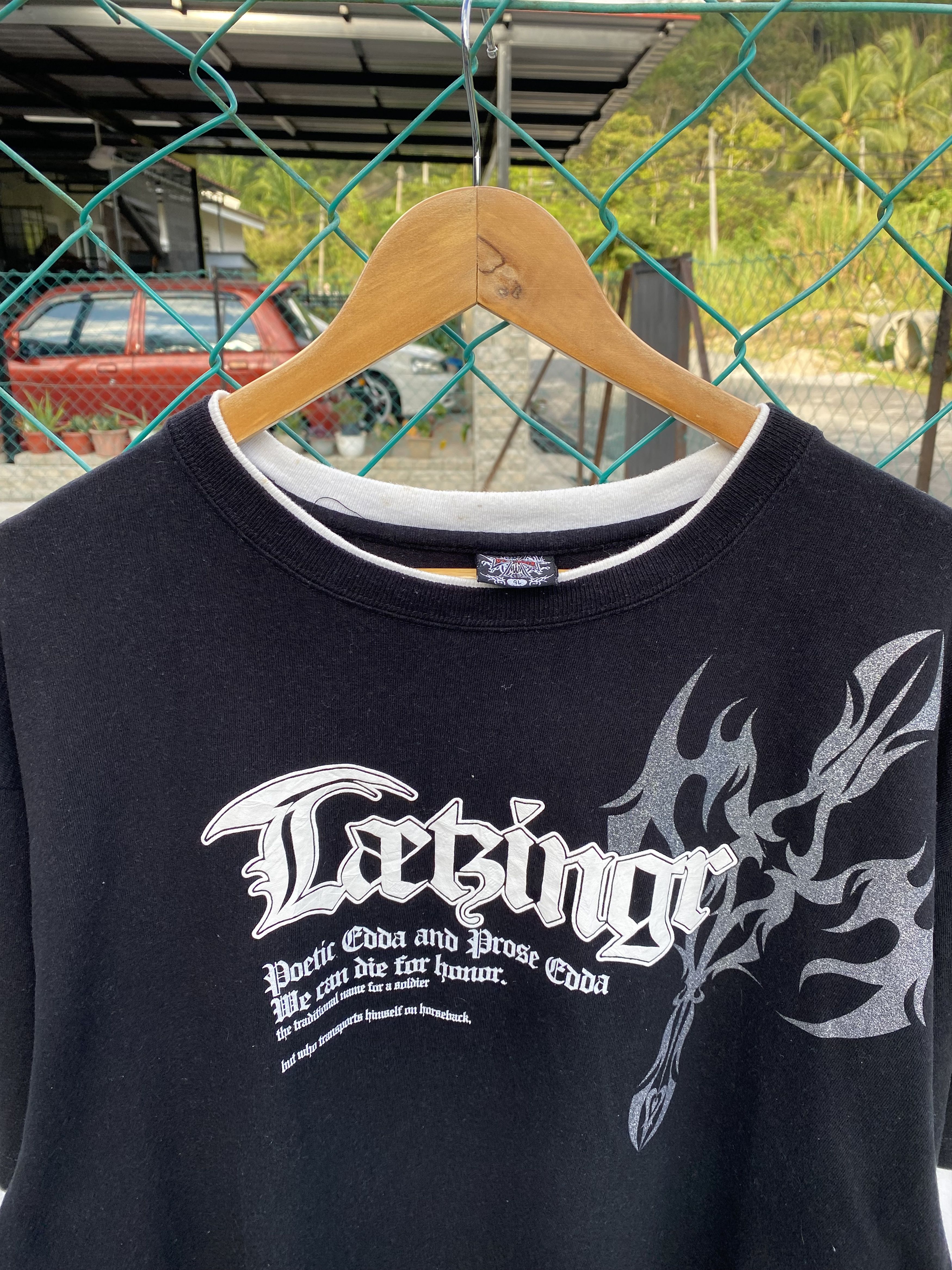 Japanese Brand Vintage Baumere double sleeve tshirt Size US XL / EU 56 / 4 - 3 Thumbnail