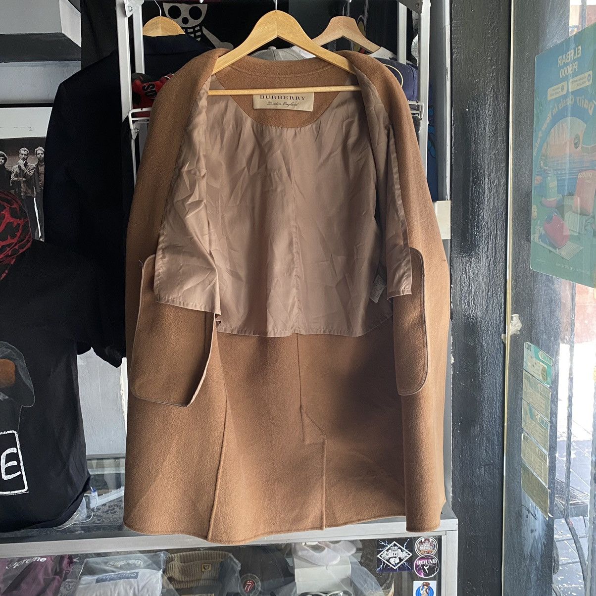 Burberry Burberry London / Cashmere Coat Brown / L Size US L / EU 52-54 / 3 - 3 Thumbnail