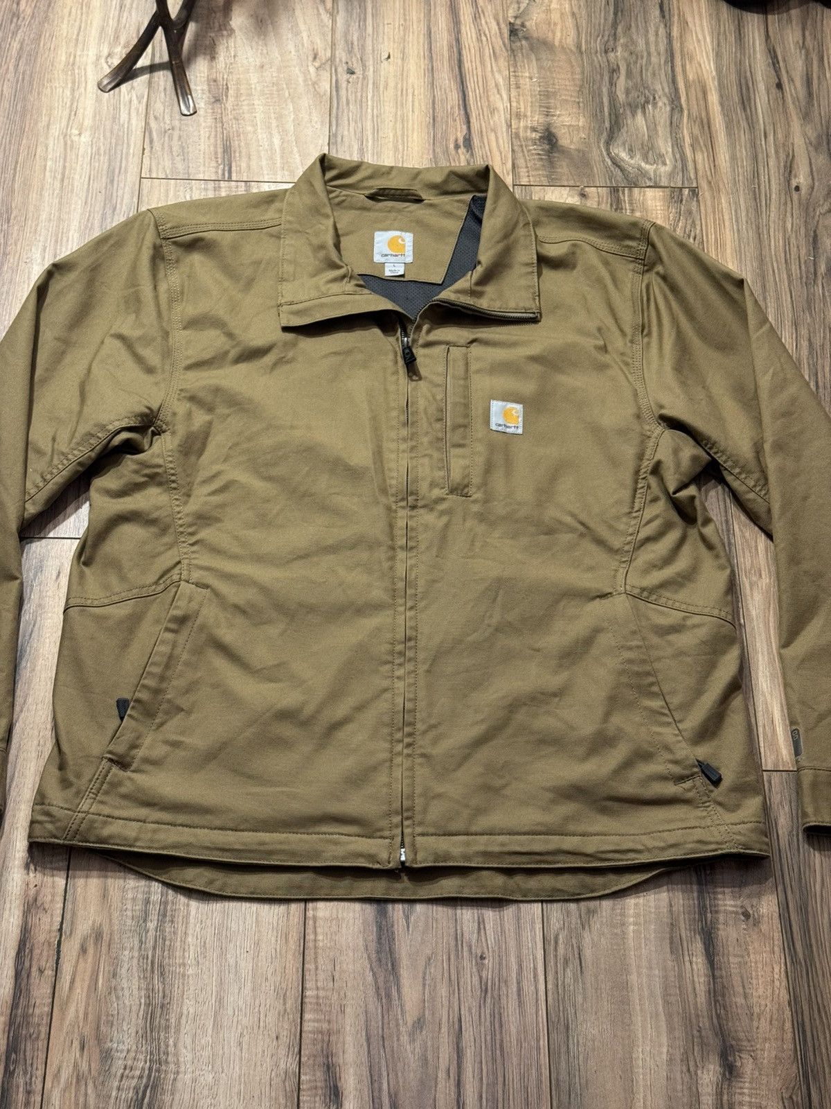 Carhartt Vintage Carhartt Quick Duck Cryder Jacket Size US L / EU 52-54 / 3 - 3 Thumbnail