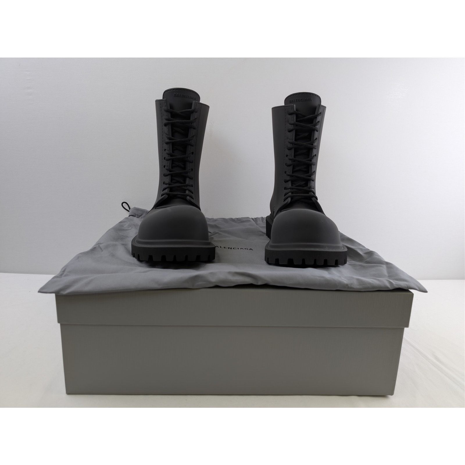 Balenciaga o1rshd1 Q:4 / Full Eva Steroid Boot in Black Size US 9 / EU 42 - 14 Thumbnail