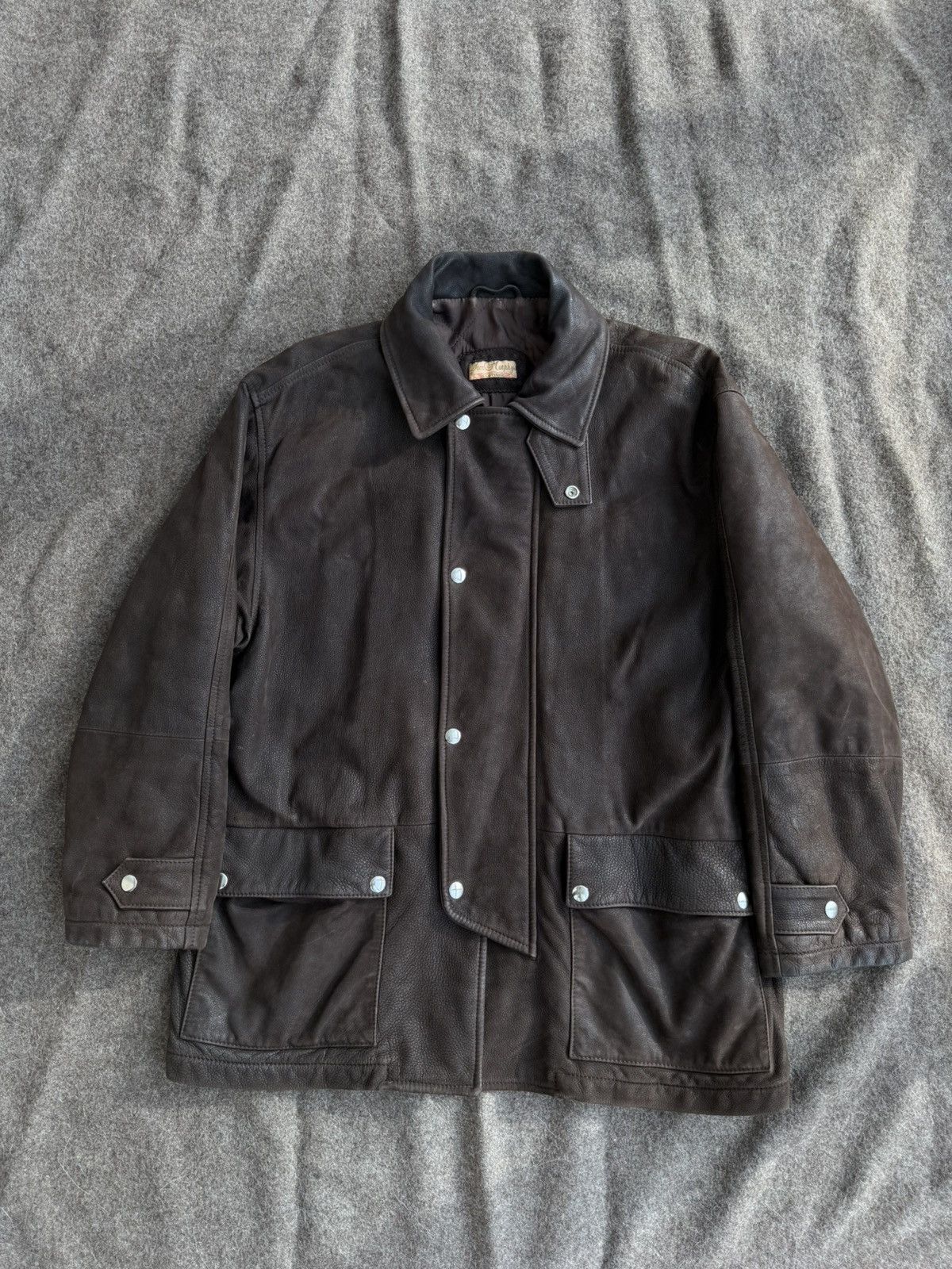 Other Vintage Tom Murphy’s Leather Jacket Size US L / EU 52-54 / 3 - 1 Thumbnail