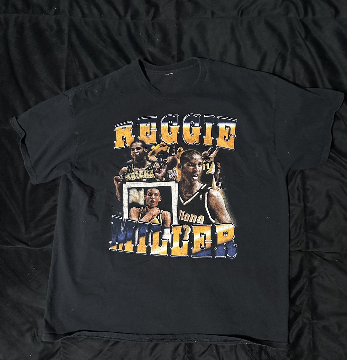 Vintage Reggie Miller Vintage T-Shirt Size US L / EU 52-54 / 3 - 1 Preview