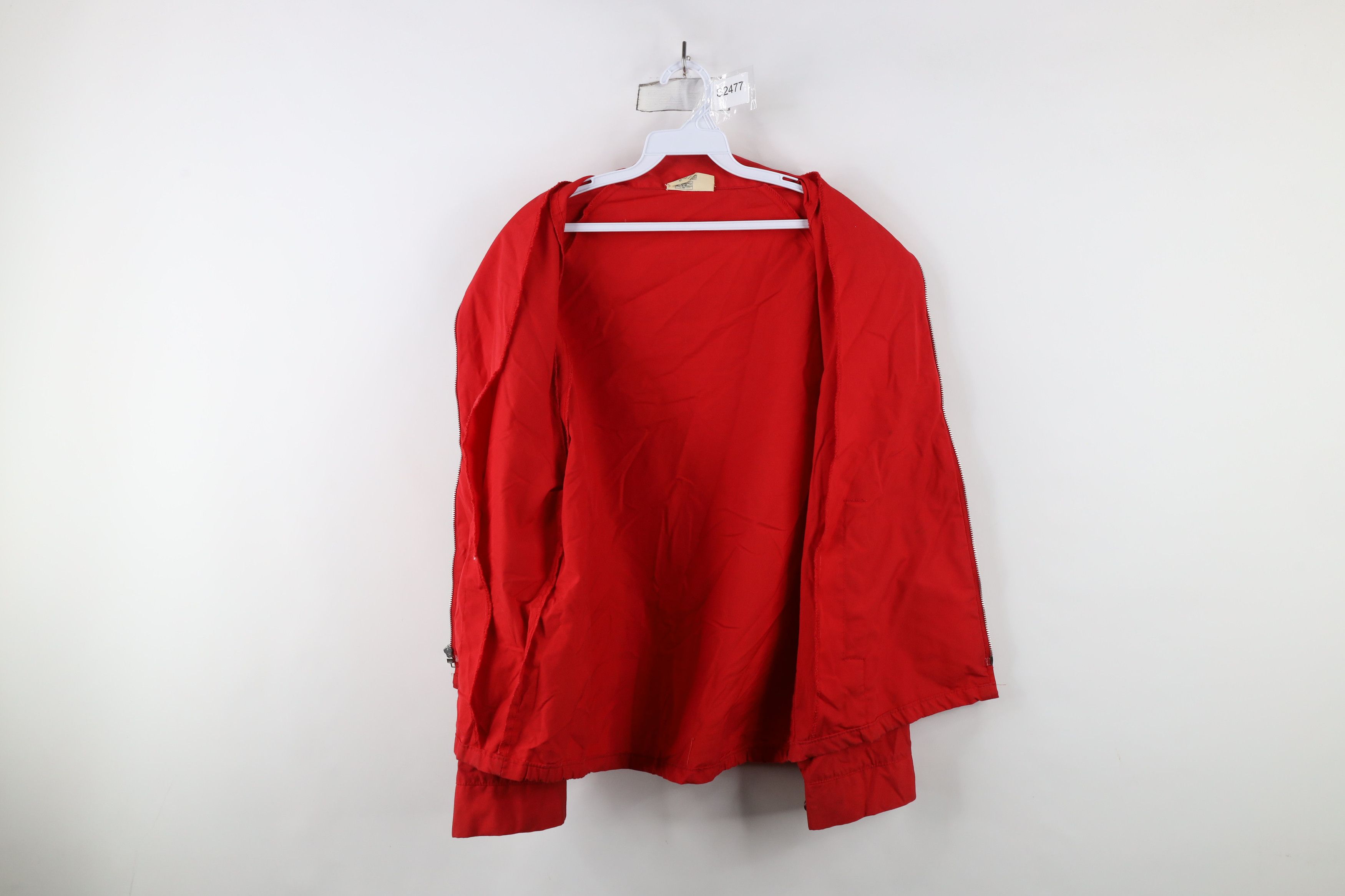 Vintage Vintage 70s Streetwear Full Zip Cafe Racer Bomber Jacket USA Size US L / EU 52-54 / 3 - 10 Thumbnail