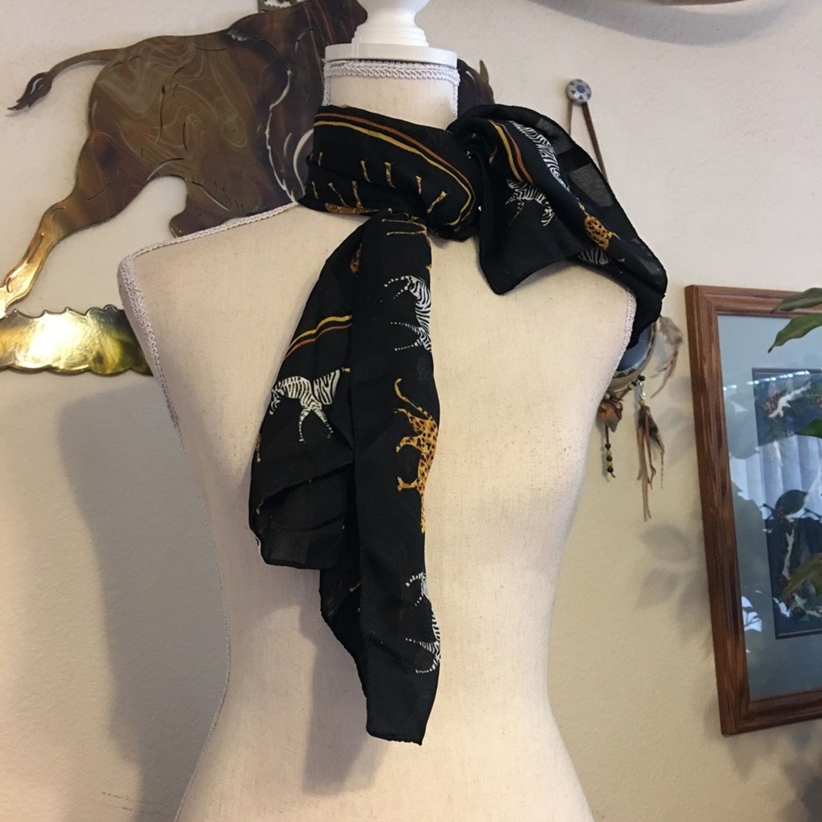 Other Animal print scarf 34” x 34” Size ONE SIZE - 1 Thumbnail