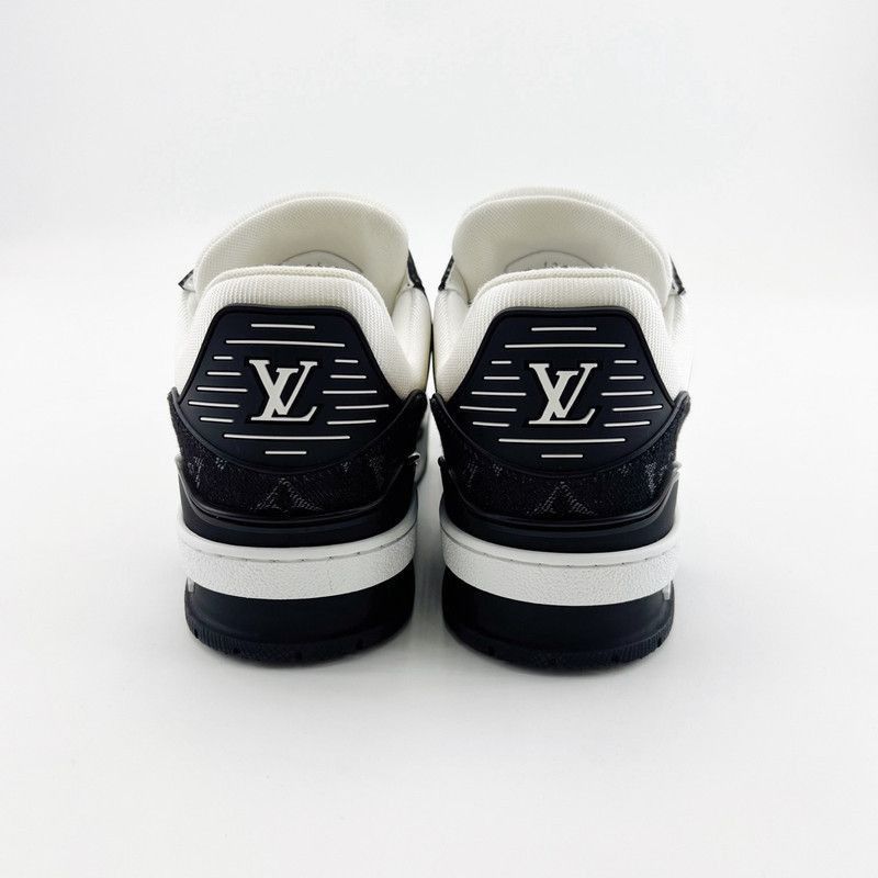 Louis Vuitton Louis Vuitton Trainer Panda Pattern Low-Top Sneakers -2508 Size US 6.5 / EU 39-40 - 3 Thumbnail