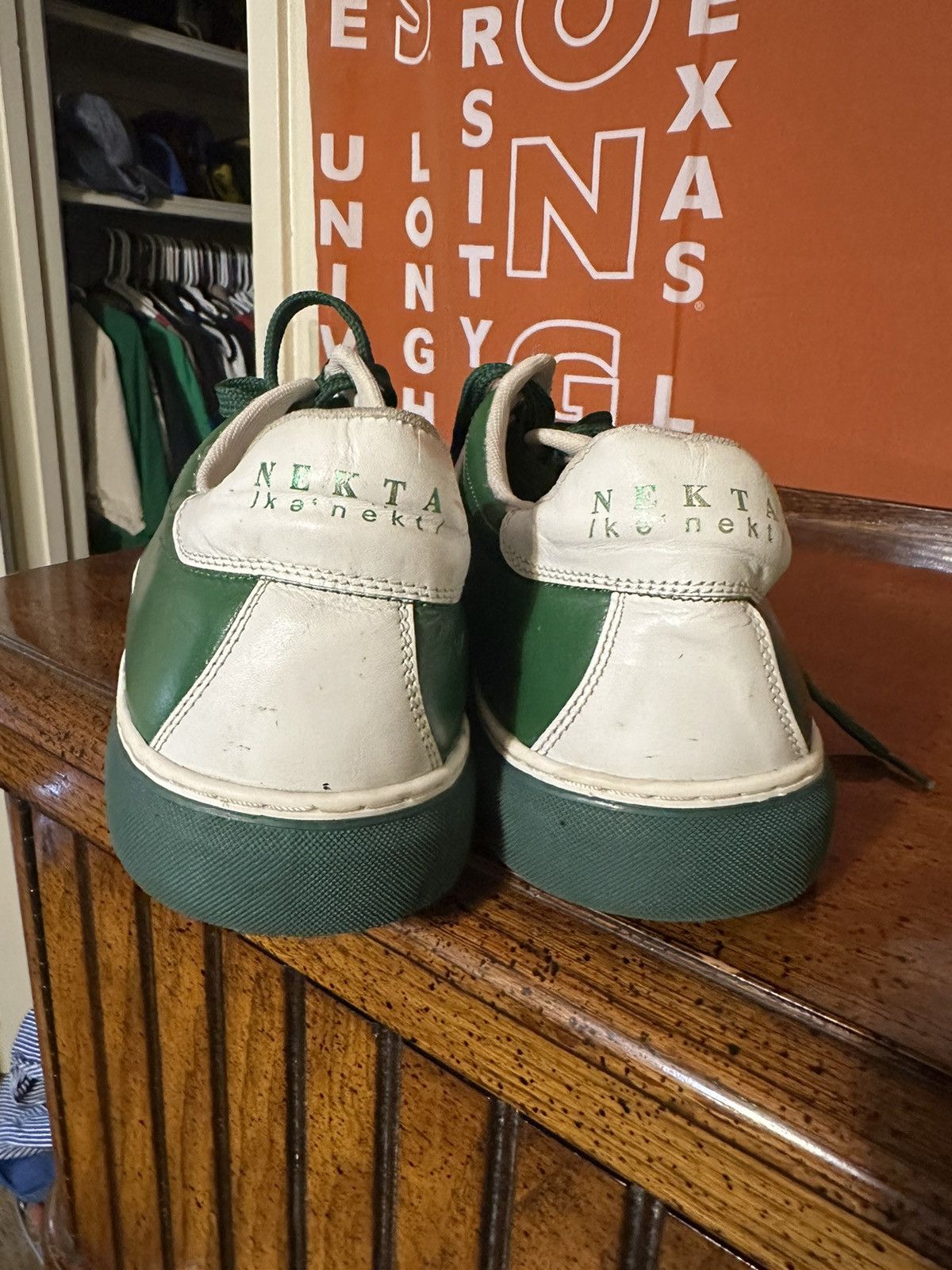 Vintage Vintage NEKTA fashion sneakers 00s size 12 Size US 12 / EU 45 - 5 Thumbnail