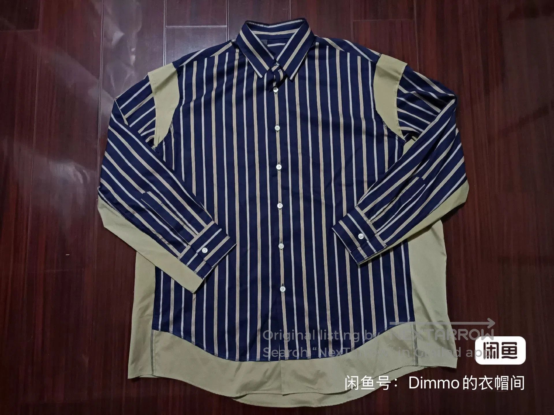 N.Hoolywood N.HOOLYWOOD 21SS Stripe Panel Shirt. Size US M / EU 48-50 / 2 - 1 Thumbnail