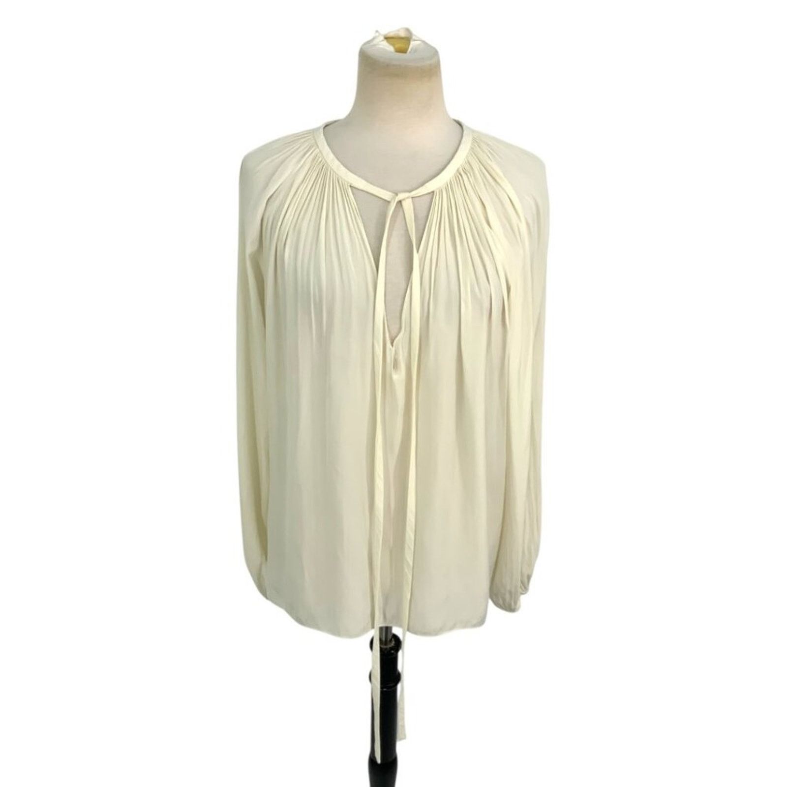 Ramy Brook Ramy Brook Paris Blouse Top Ivory Size Small Size S / US 4 / IT 40 - 2 Thumbnail