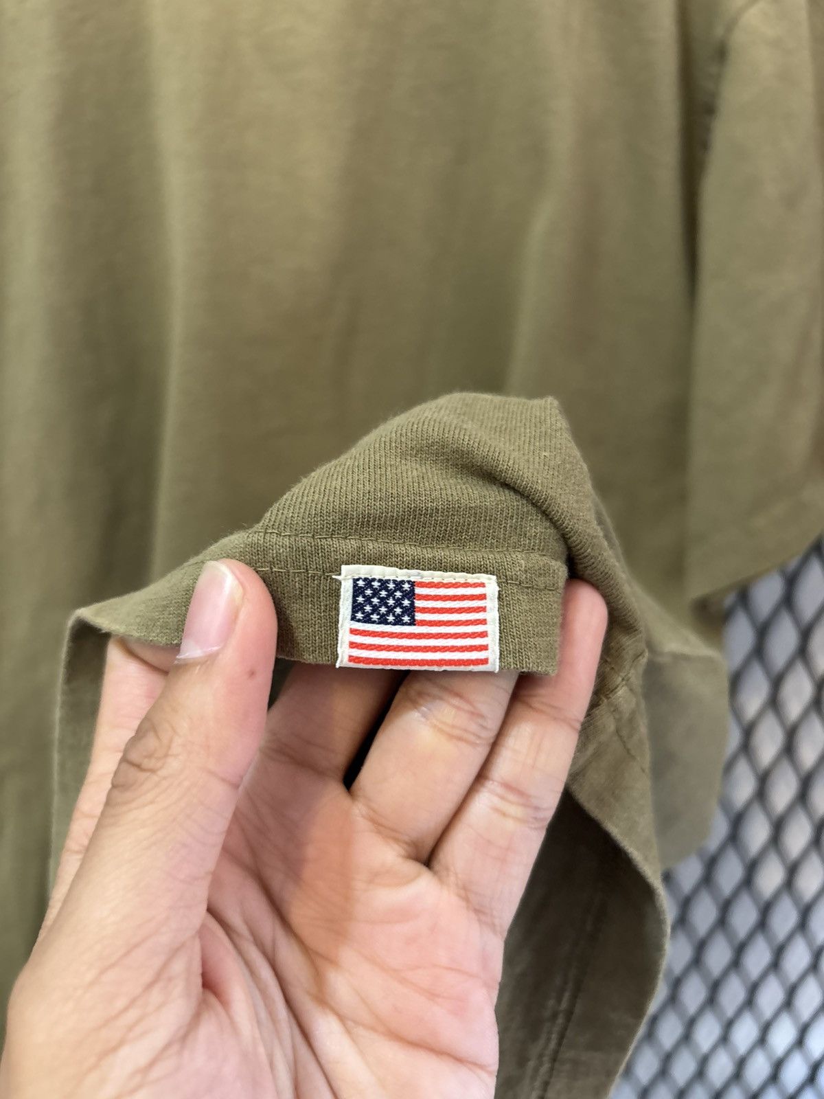 Studio D'Artisan Studio D’Artisan Loopwheeled T-Shirt - Army Green Size US XXL / EU 58 / 5 - 5 Thumbnail