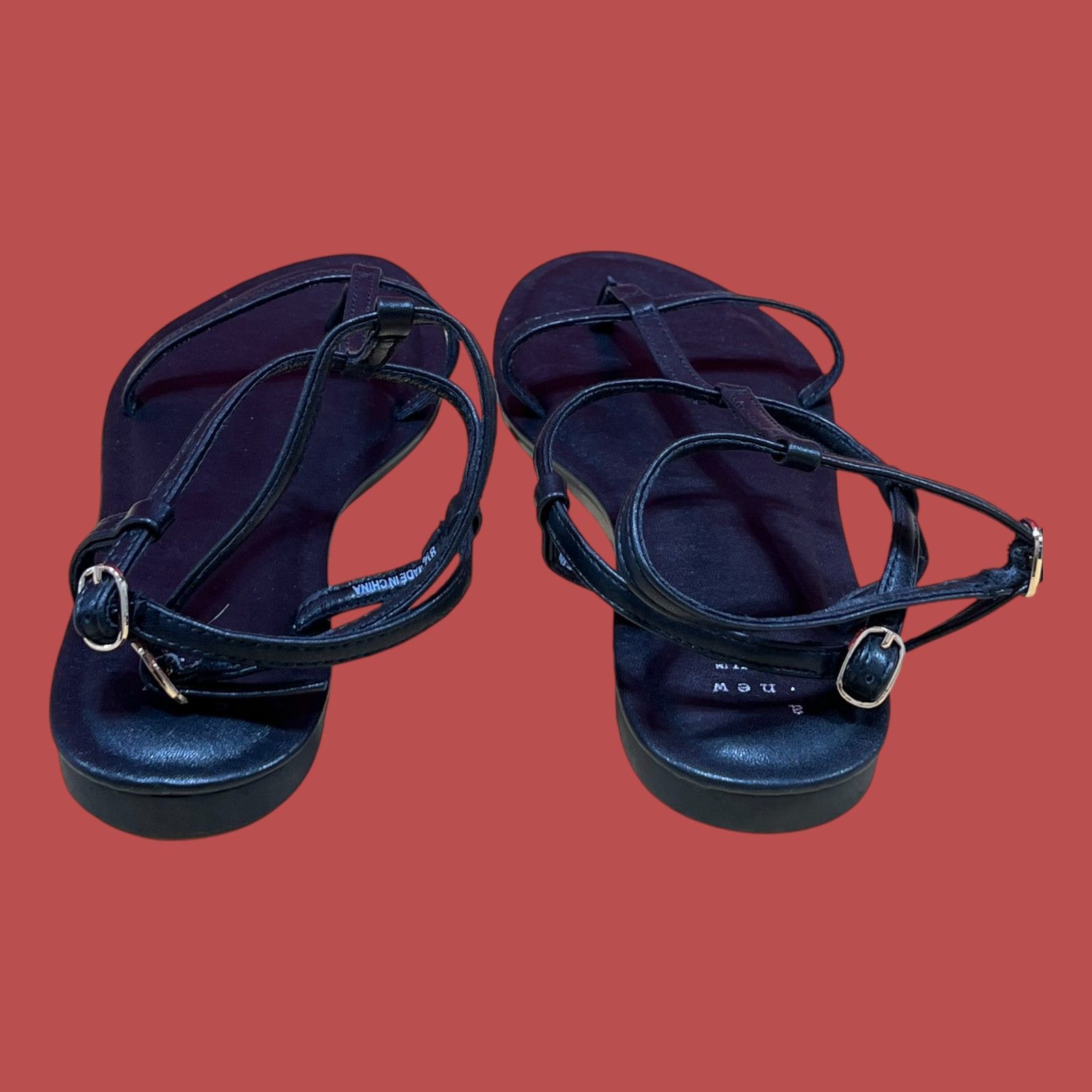 Other A New Day - Women's Gillian Gladiator Sandals - Black - 8 1/ Size US 8.5 / IT 38.5 - 5 Thumbnail