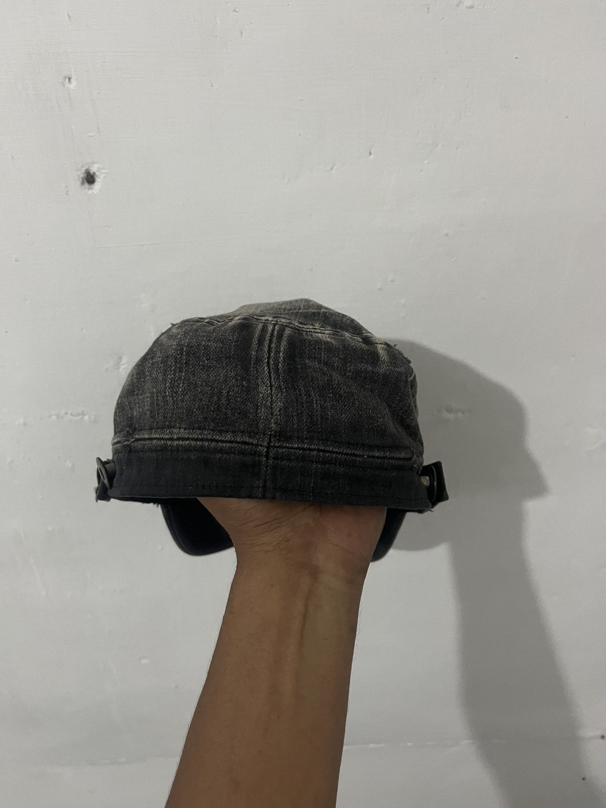 Japanese Brand Vintage Japanese Style Denim Hat Cap Nicole Size ONE SIZE - 3 Thumbnail