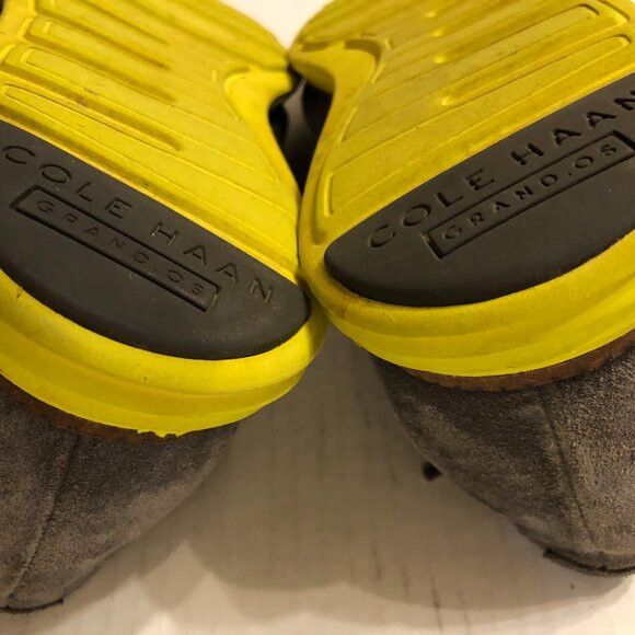 Cole Haan COLE HAAN MEN'S GRAY LEATHER CASUAL SHOES SIZE: 11W Size US 11 / EU 44 - 11 Thumbnail