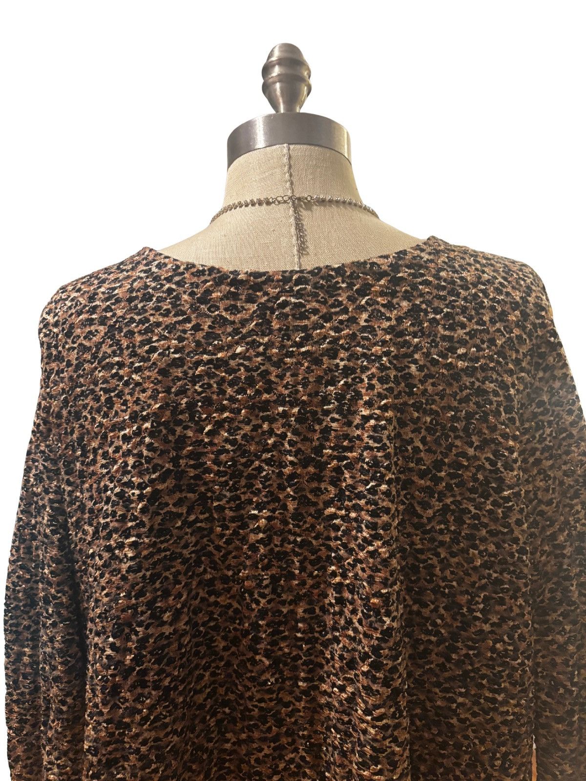 Other Women’s leopard pattern Top.wt0118 Size XL / US 12-14 / IT 48-50 - 6 Thumbnail